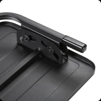 Ergonomic Under Desk Footrest Model A Black