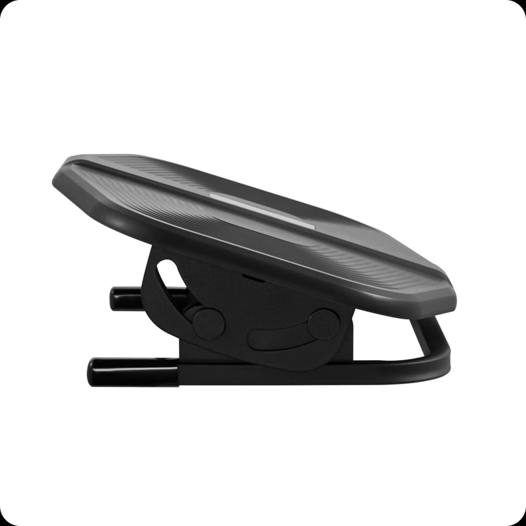 Ergonomic Under Desk Footrest Model B Black