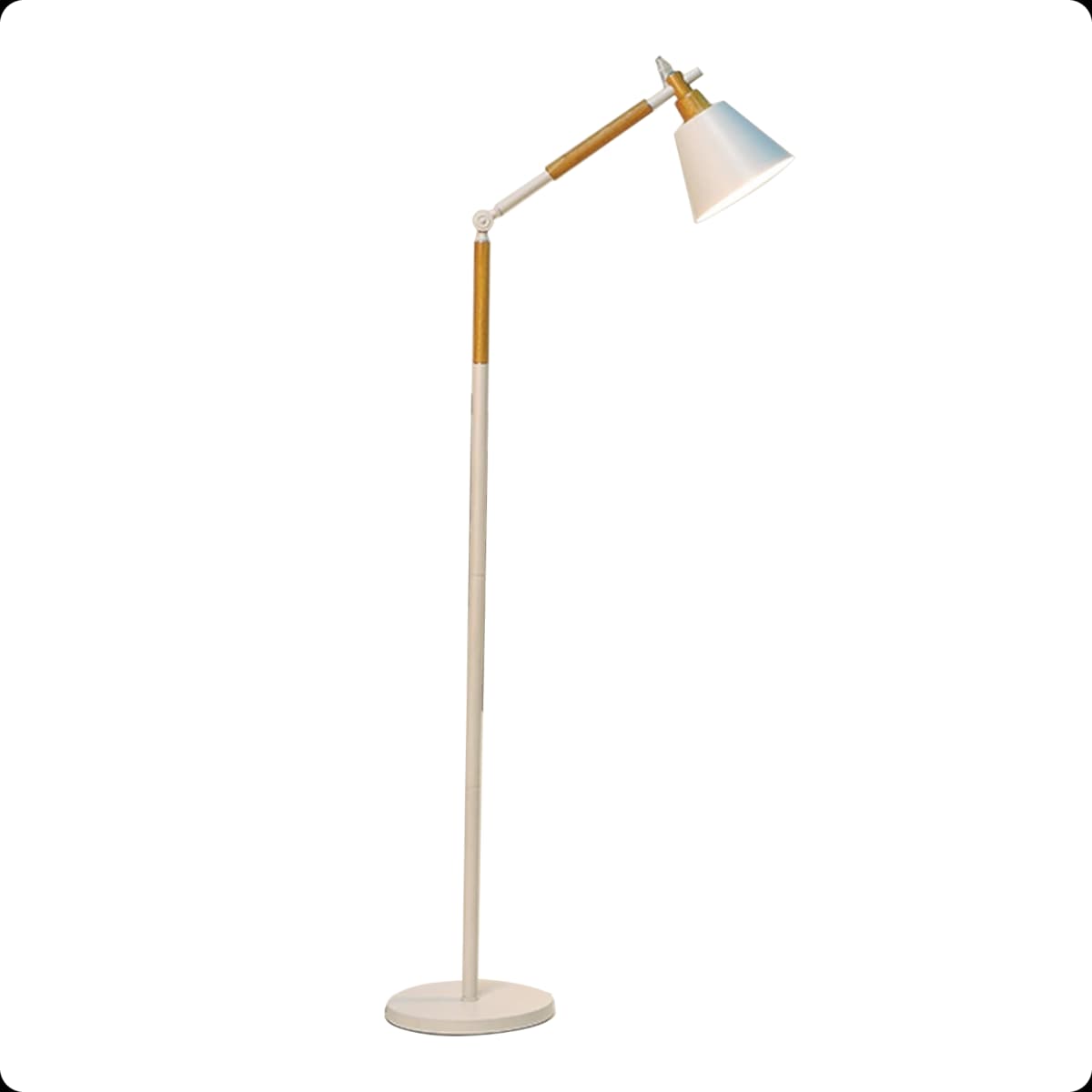 Nordic Wooden Floor Lamp