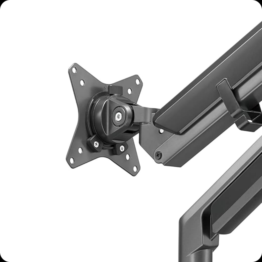 Single Monitor Arm Model A Pro Midnight Grey 1