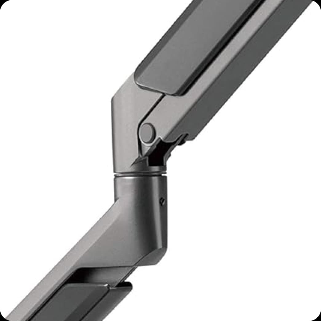 Single Monitor Arm Model A Pro Midnight Grey 2