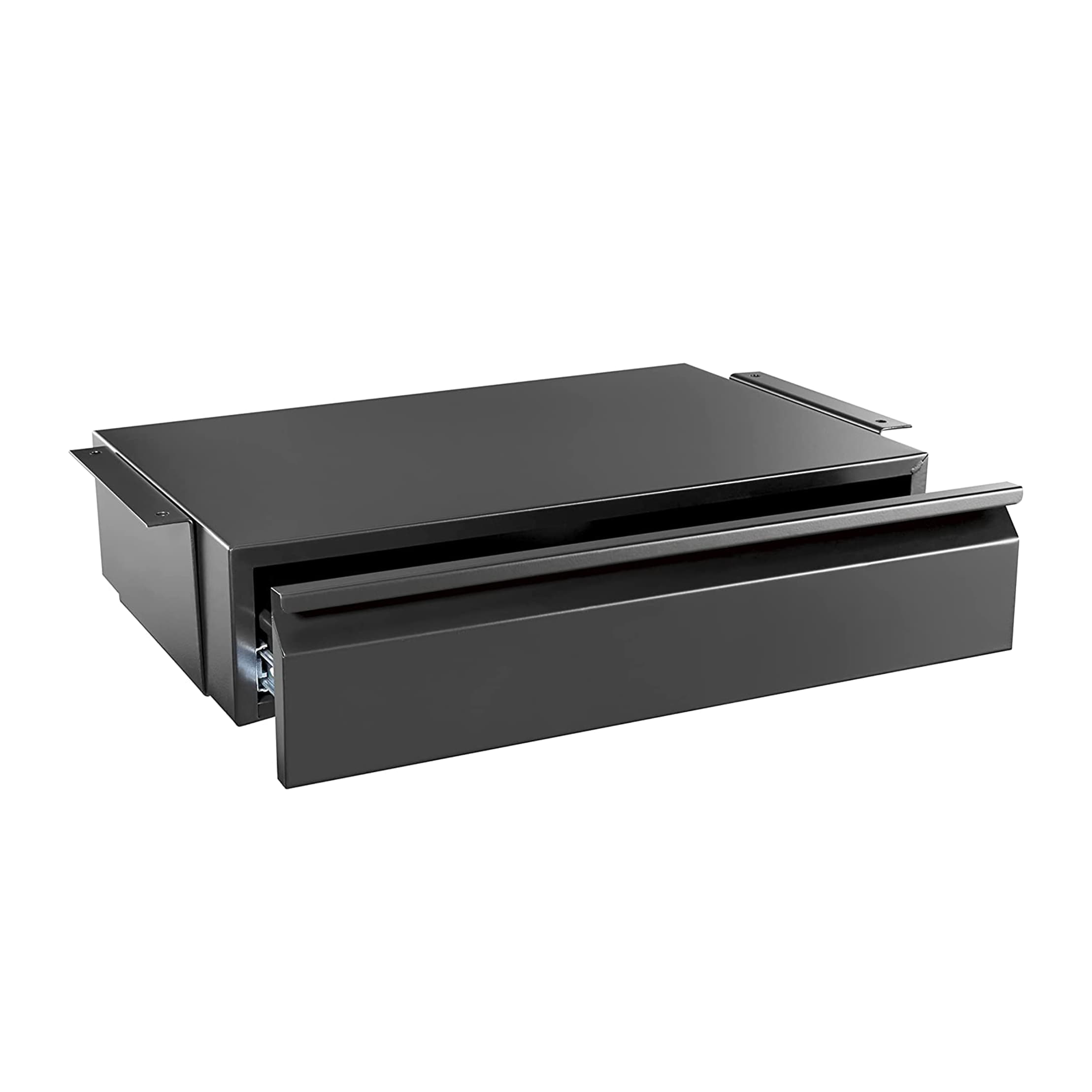 Under Desk Storage Drawer Black