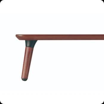 Walnut Monitor Riser Large Walnut Brown 2