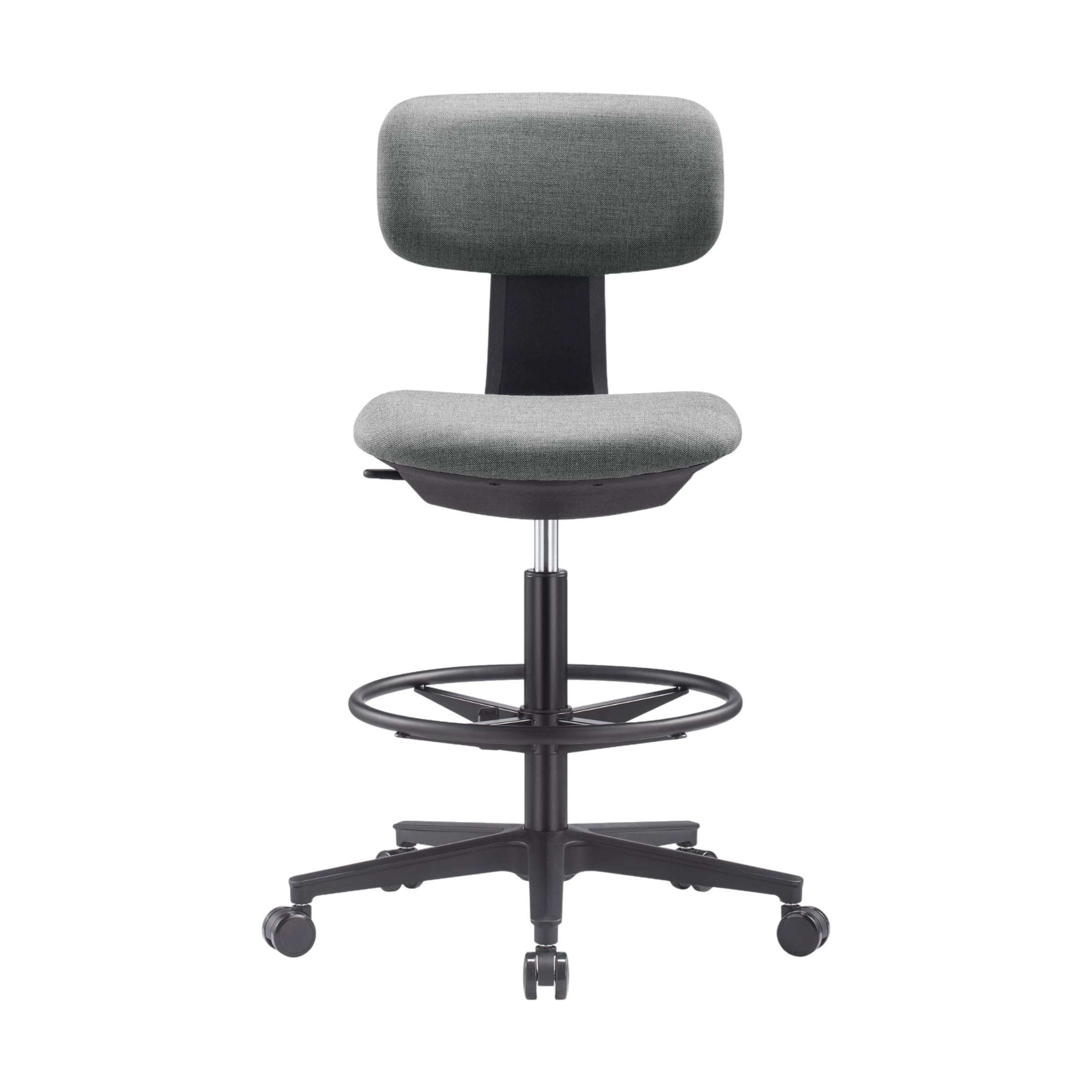 Pluto Plus Office Chair Grey Black