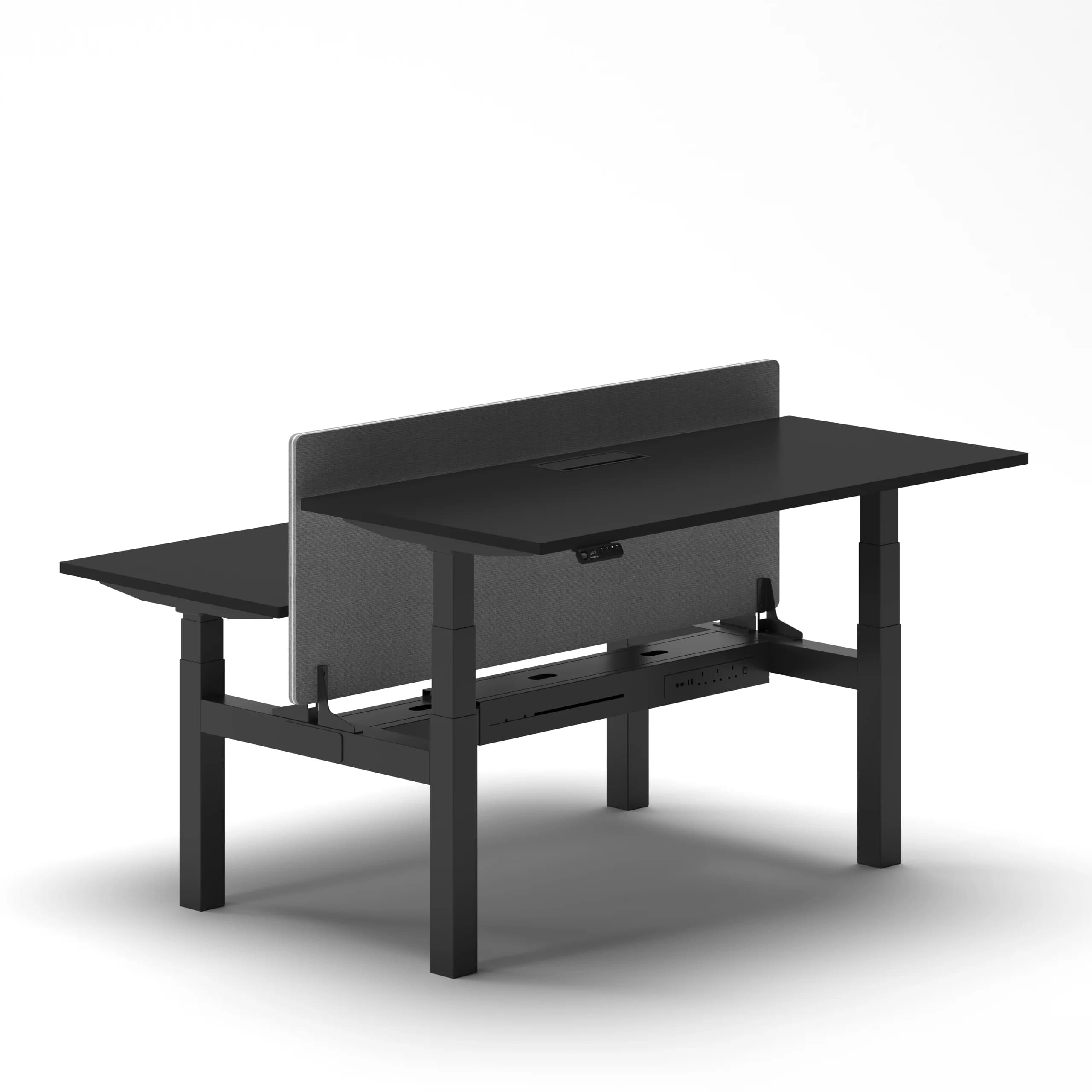 Navodesk® Duo Standing Desk Black 160 X 75 Cm Black 1