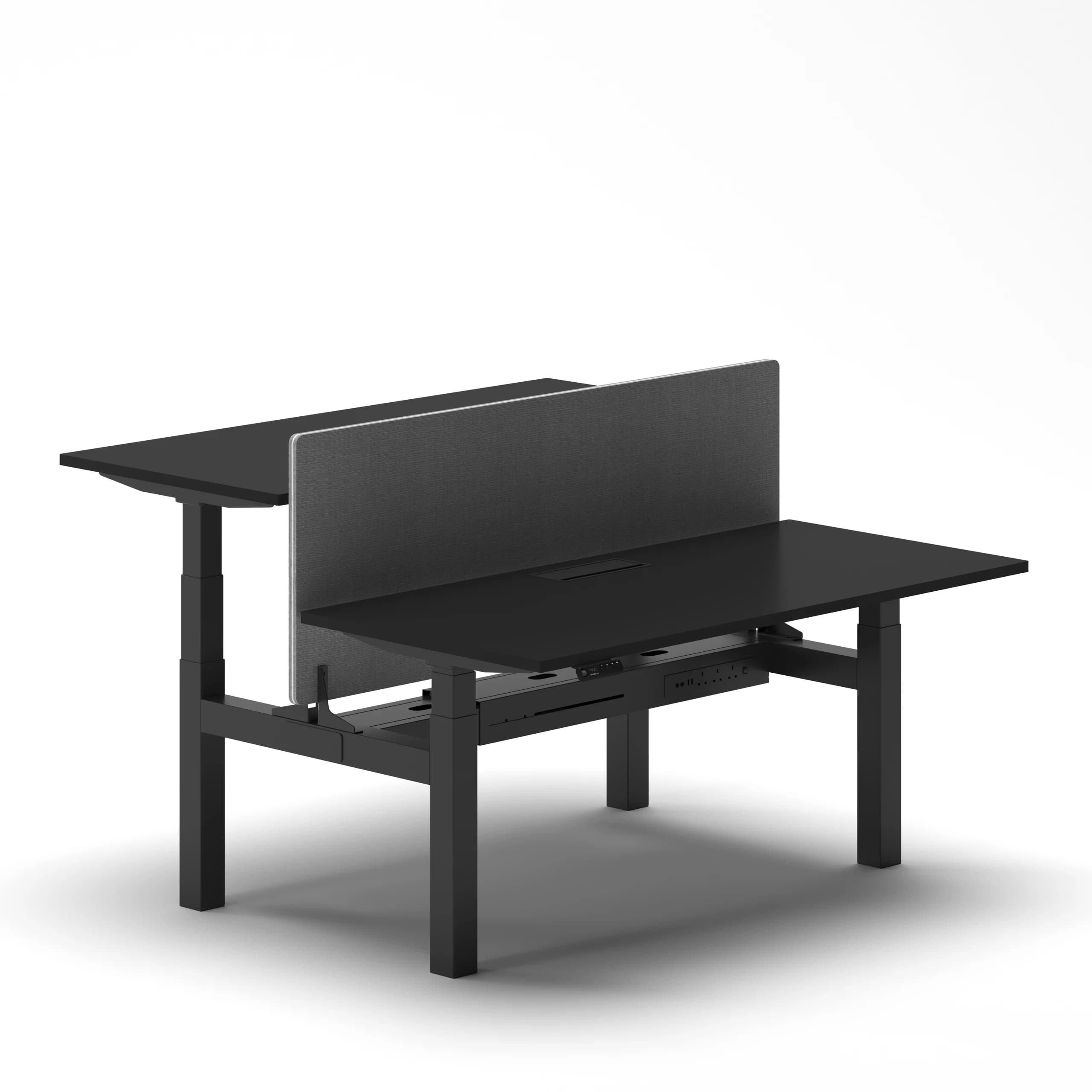 Navodesk® Duo Standing Desk Black 160 X 75 Cm Black 2