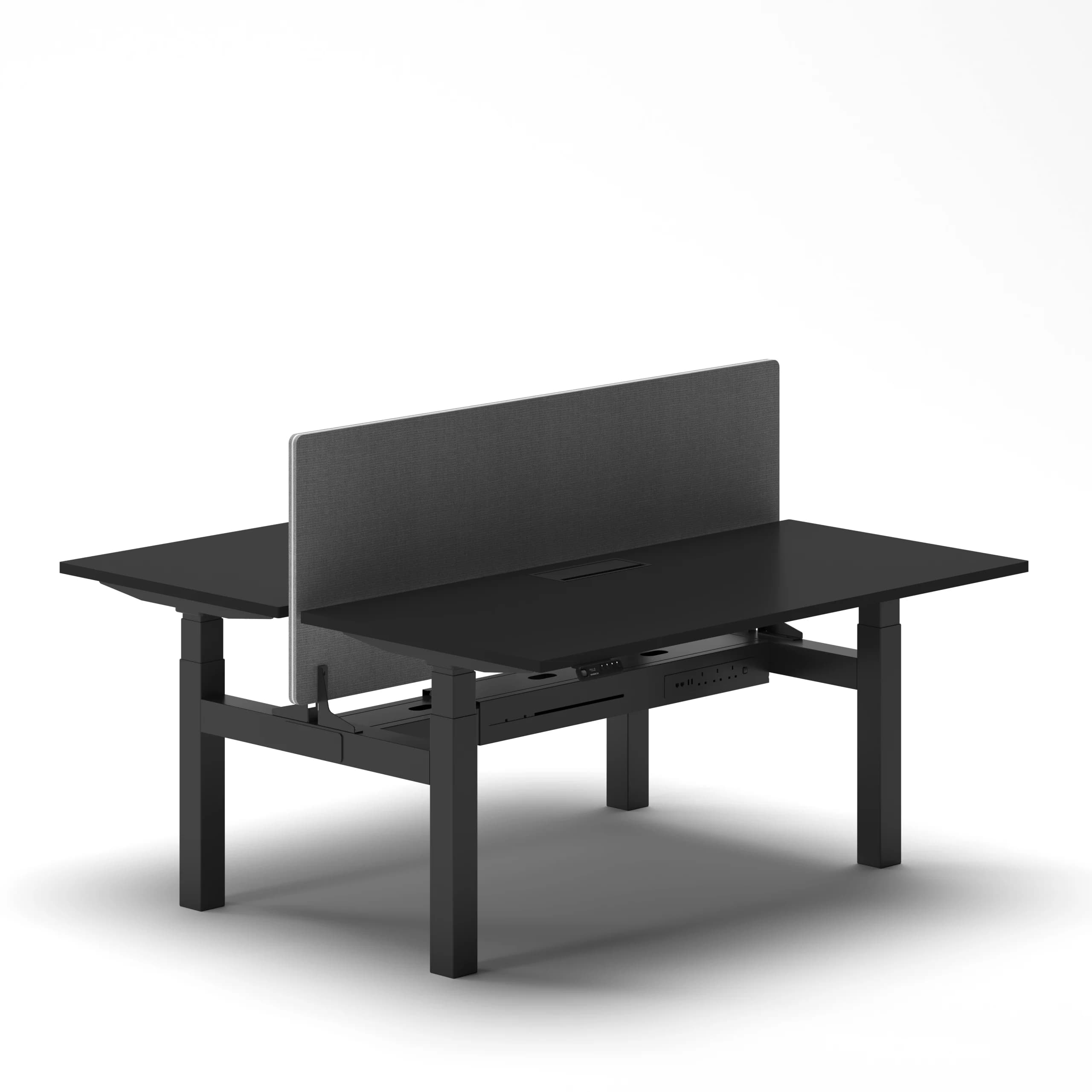 Navodesk® Duo Standing Desk Black 160 X 75 Cm Black