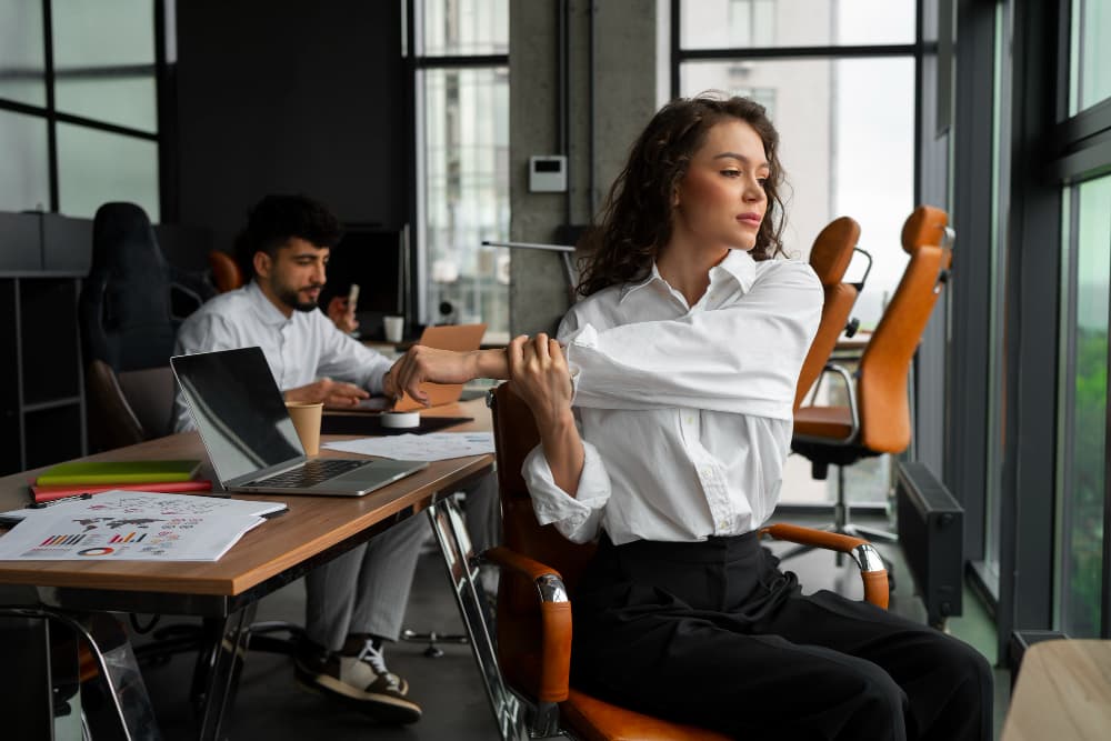 Simple Stretching Exercises You Can Do at Your Desks in Office