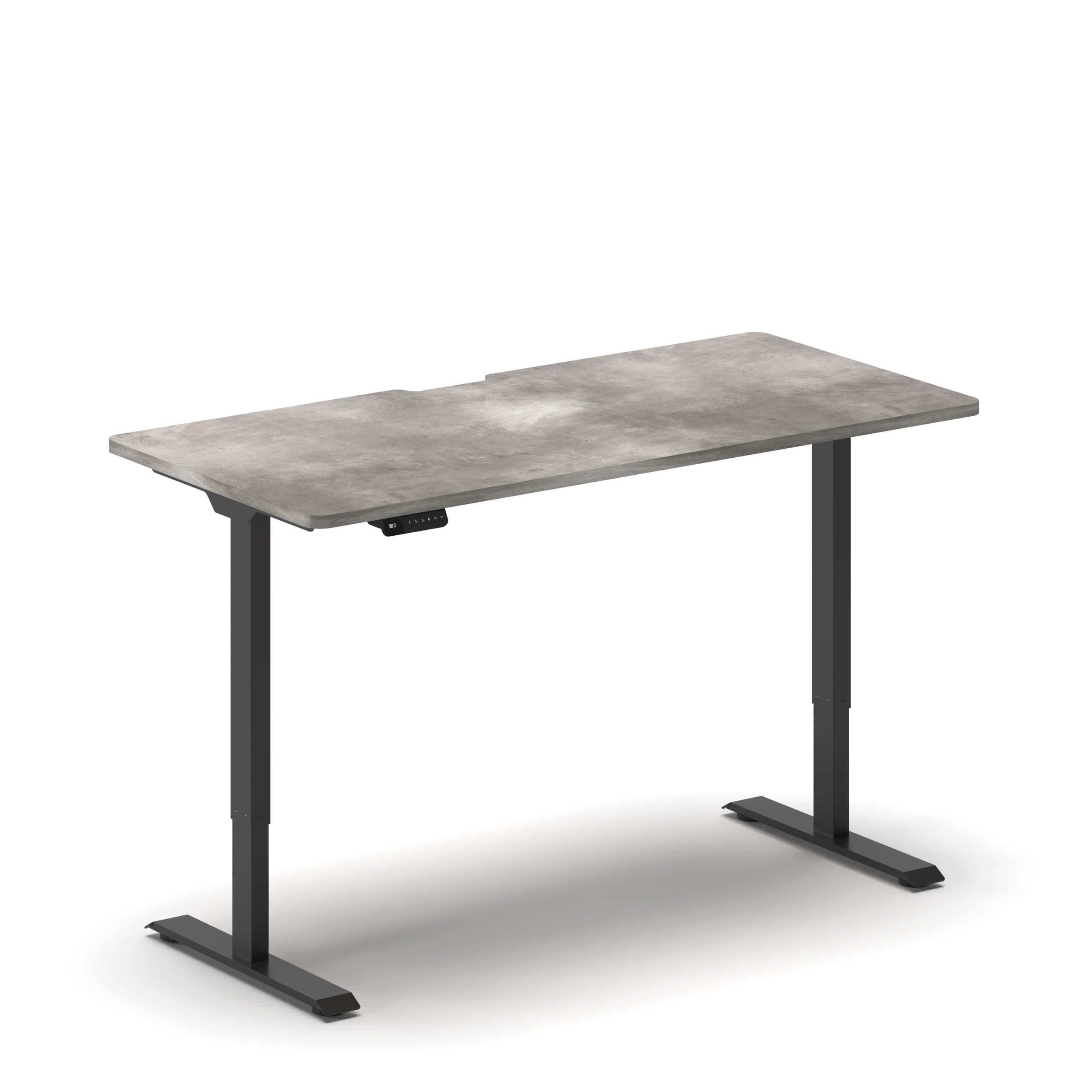 Navodesk® ECO Lunar Grey Top Black Leg 1