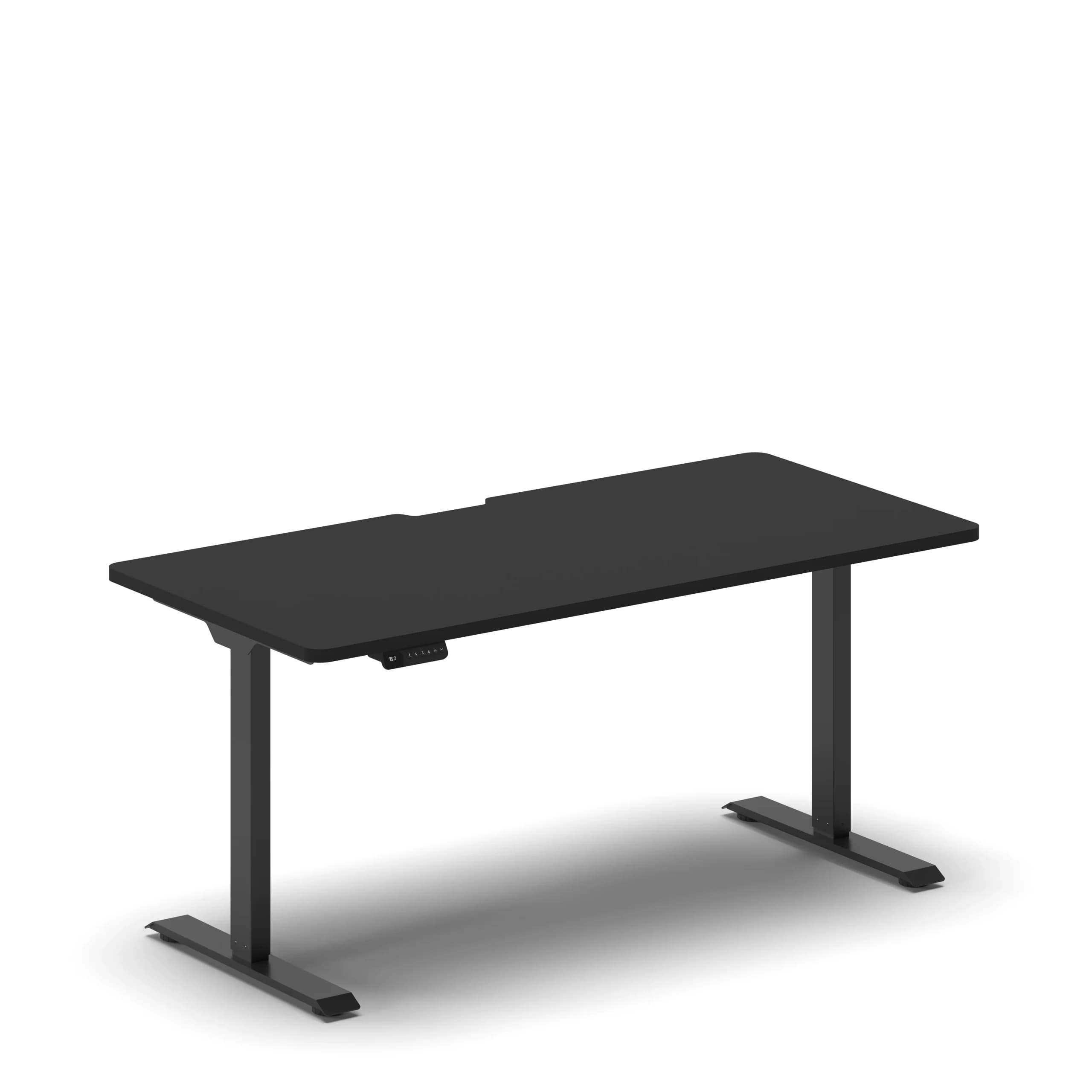 Navodesk® Eco Standing Desk Black Matte Black 150 Cm X 76 Cm
