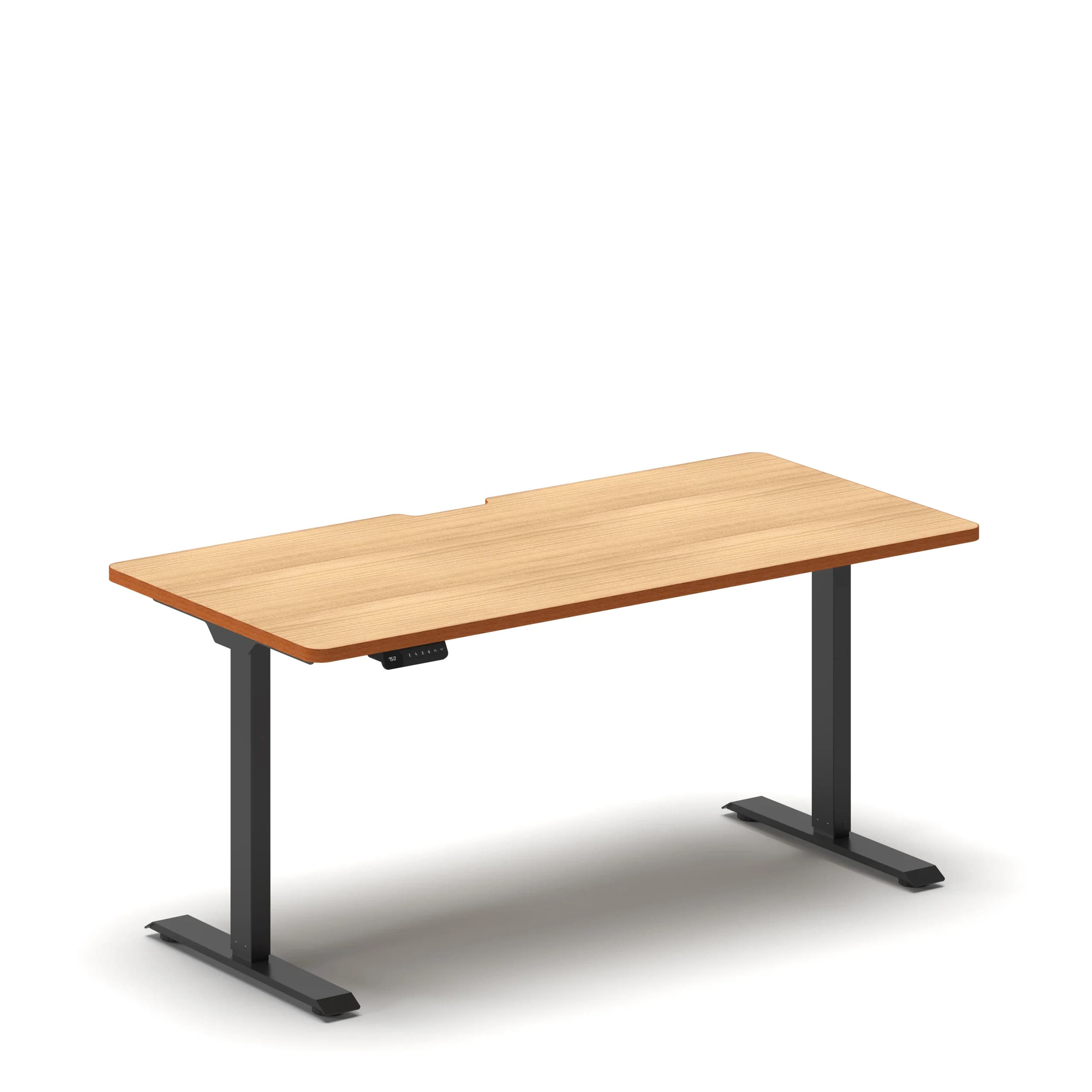 Navodesk® Eco Standing Desk Black Oak 150 Cm X 76 Cm