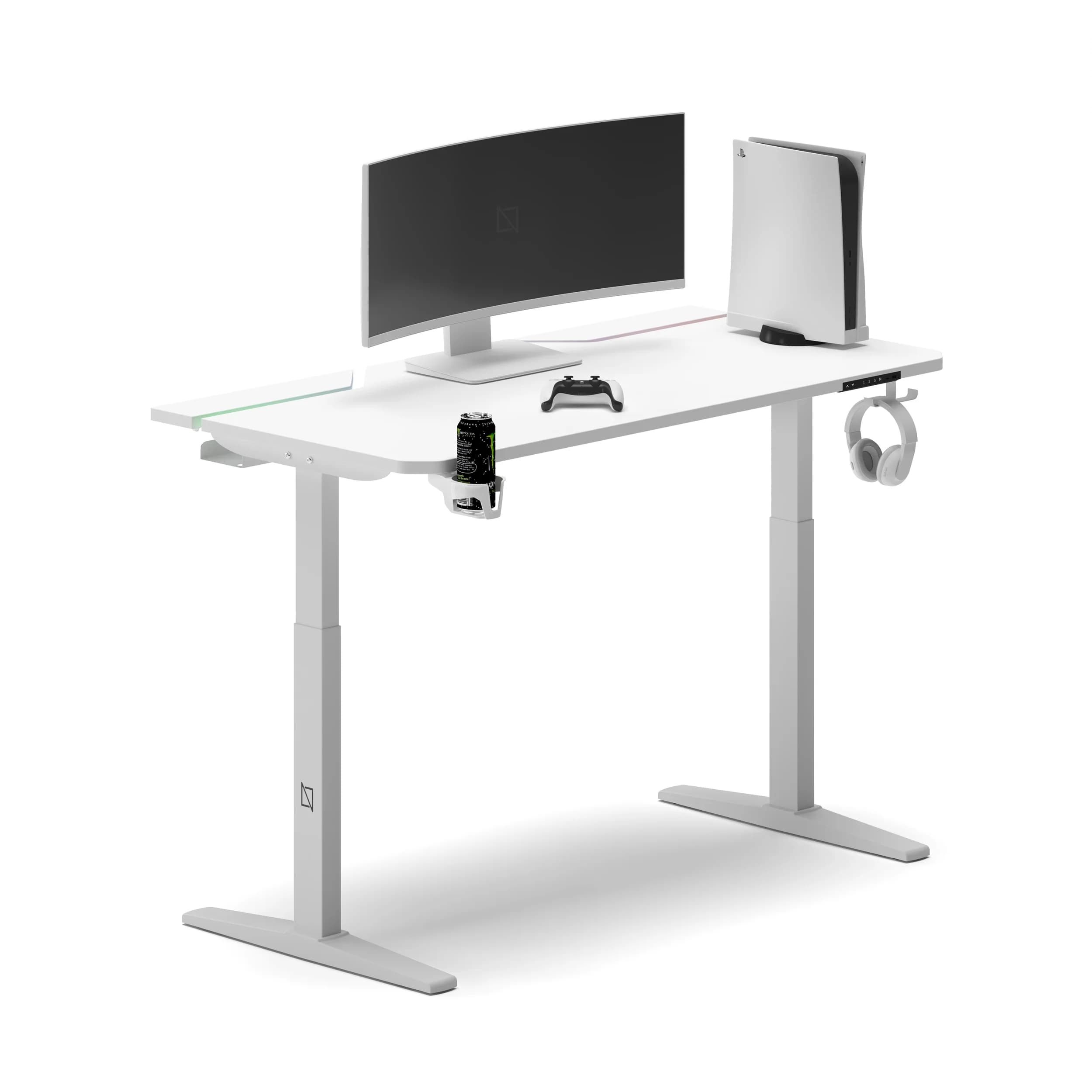 Apex Aura Desk White 1