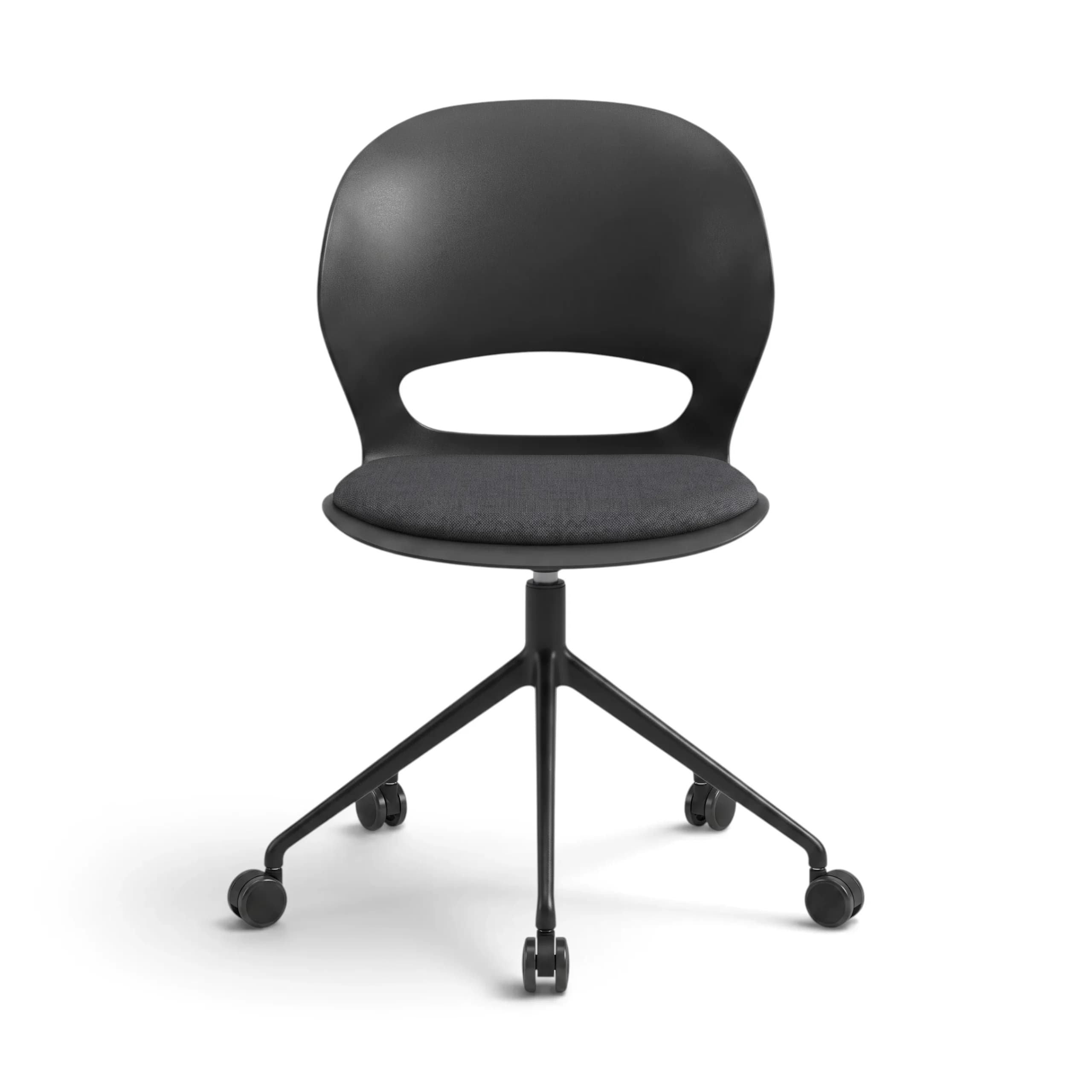 Navo® Vis Chair withCaster Black 1
