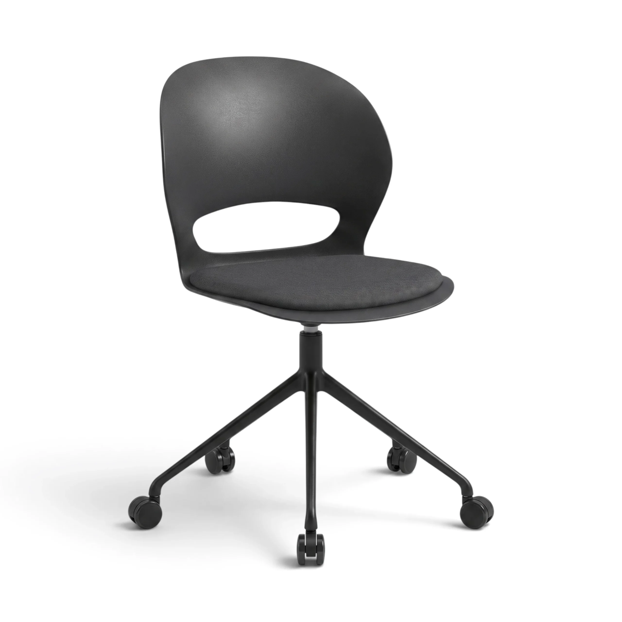 Navo® Vis Chair withCaster Black 2