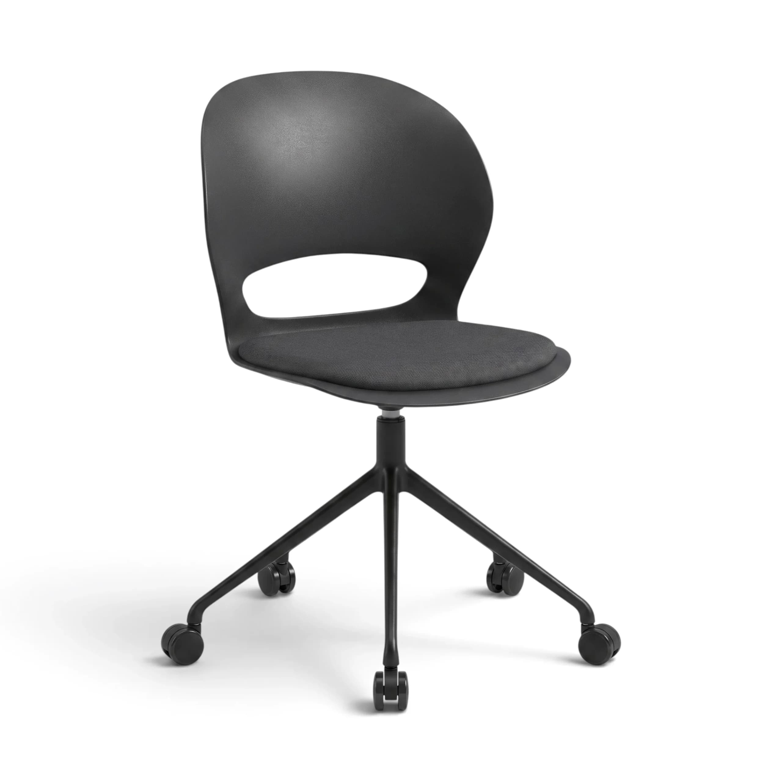 Navo® Vis Chair withCaster Black 2