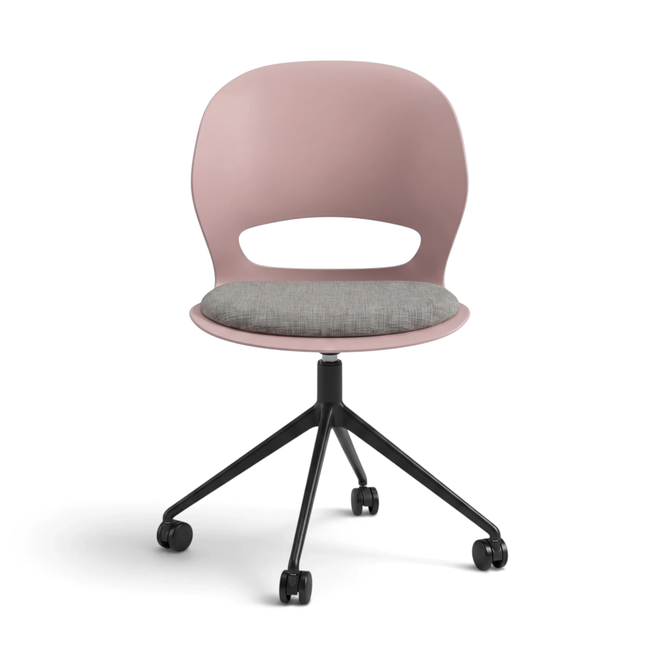 Navo® Vis Chair withCaster Pink 3