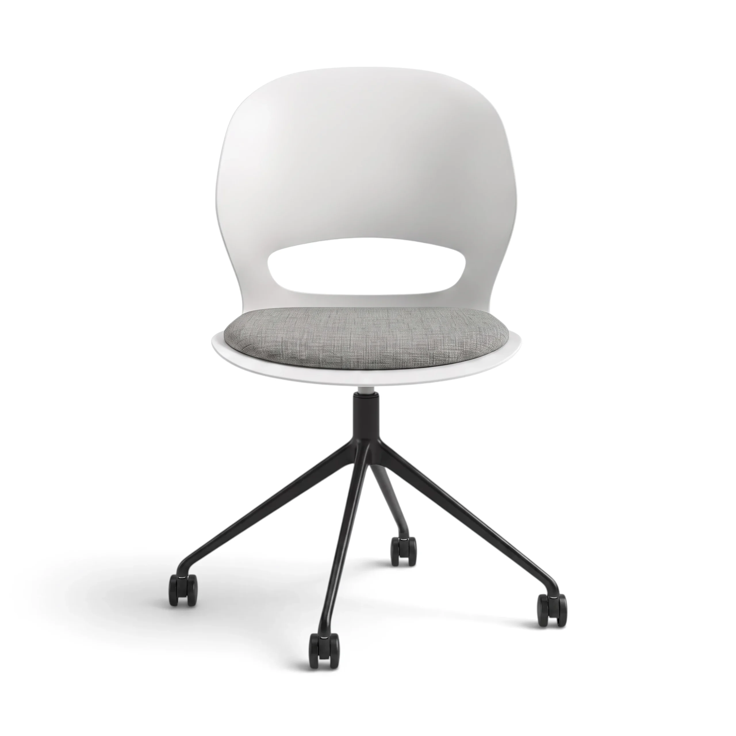 Navo® Vis Chair withCaster white 2