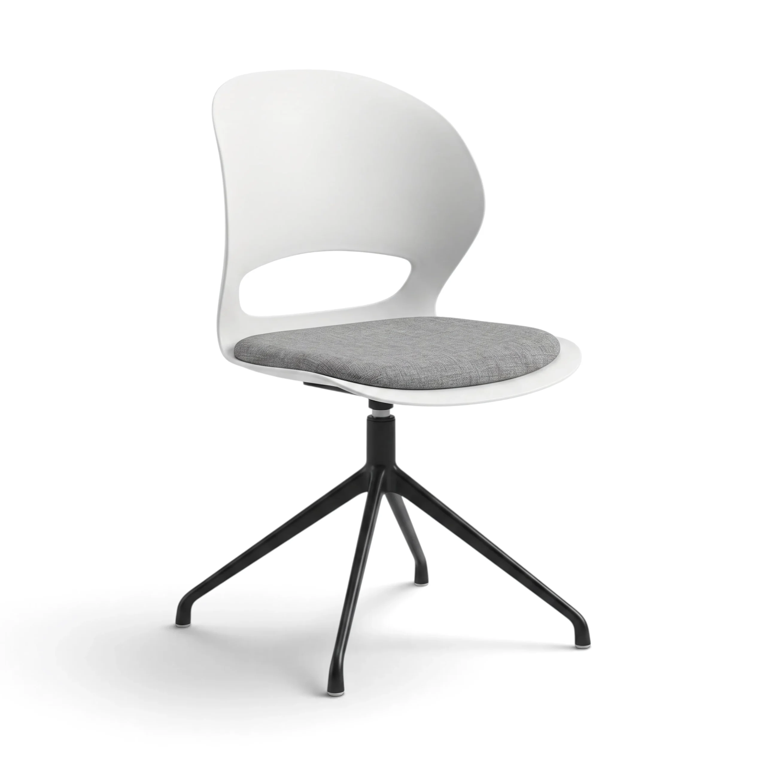 Navo® Vis Chair withoutCaster White 1