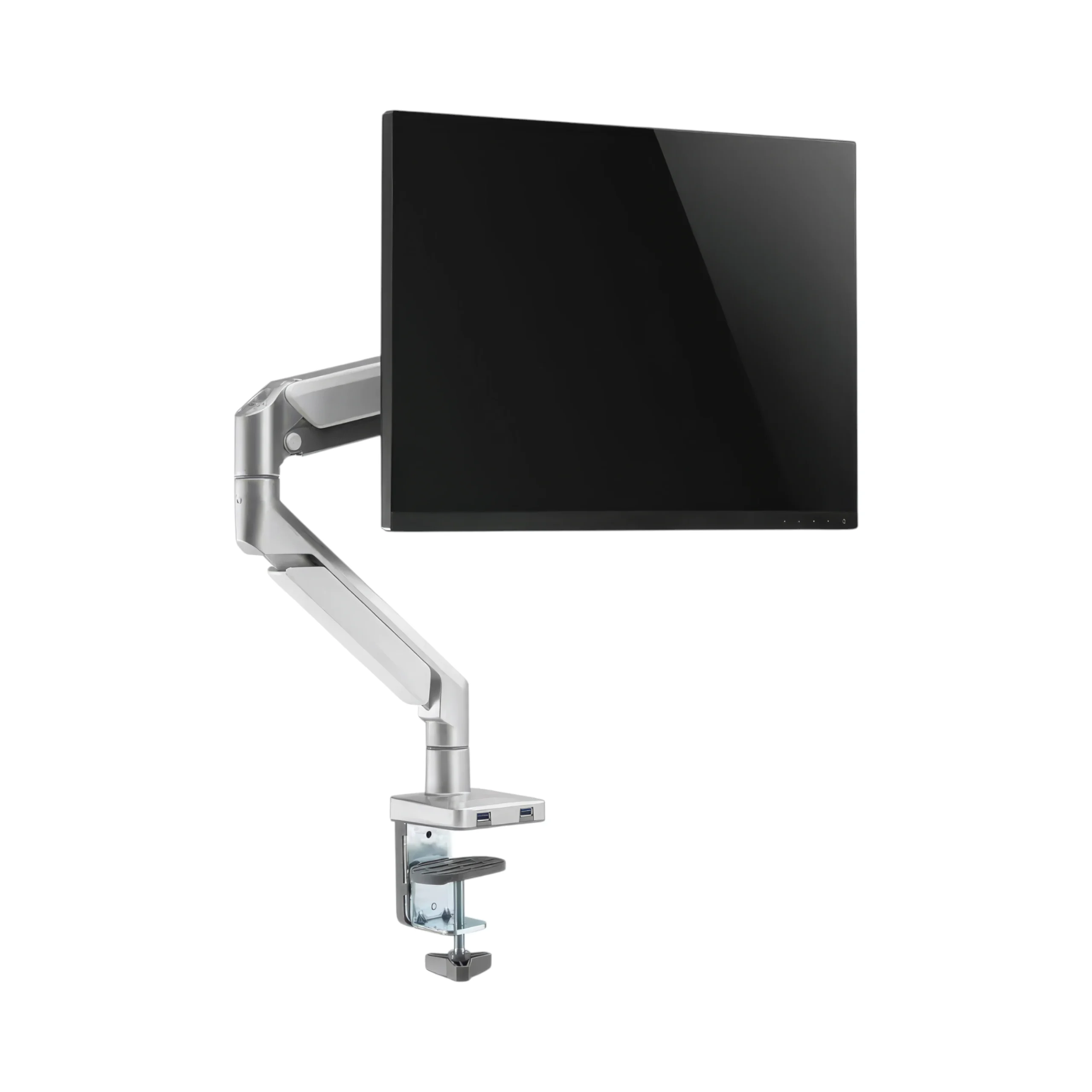 Navo® CTRL Single MonitorArm Model A pro AluminiumWhite 2