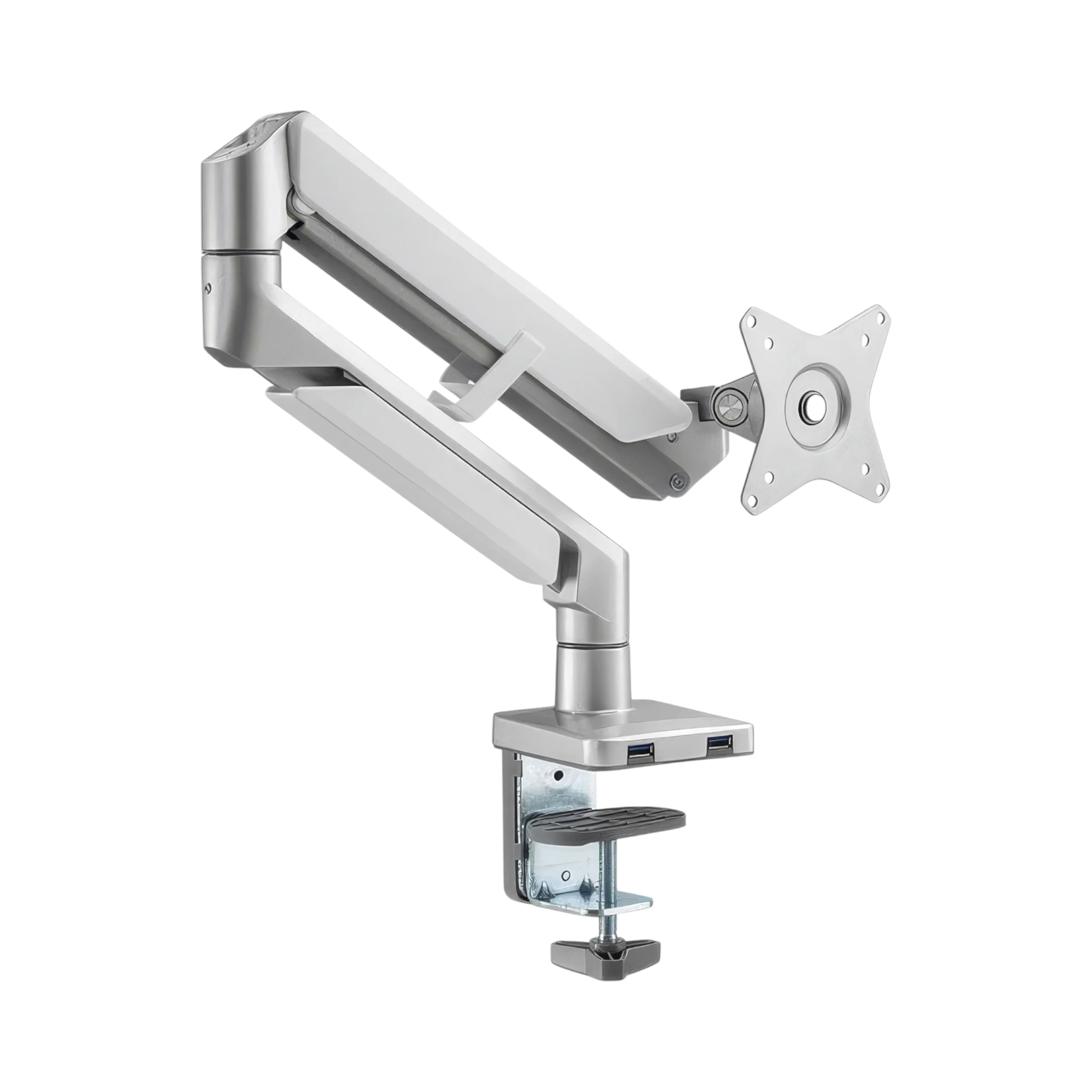 Navo® CTRL Single MonitorArm Model A pro AluminiumWhite 4
