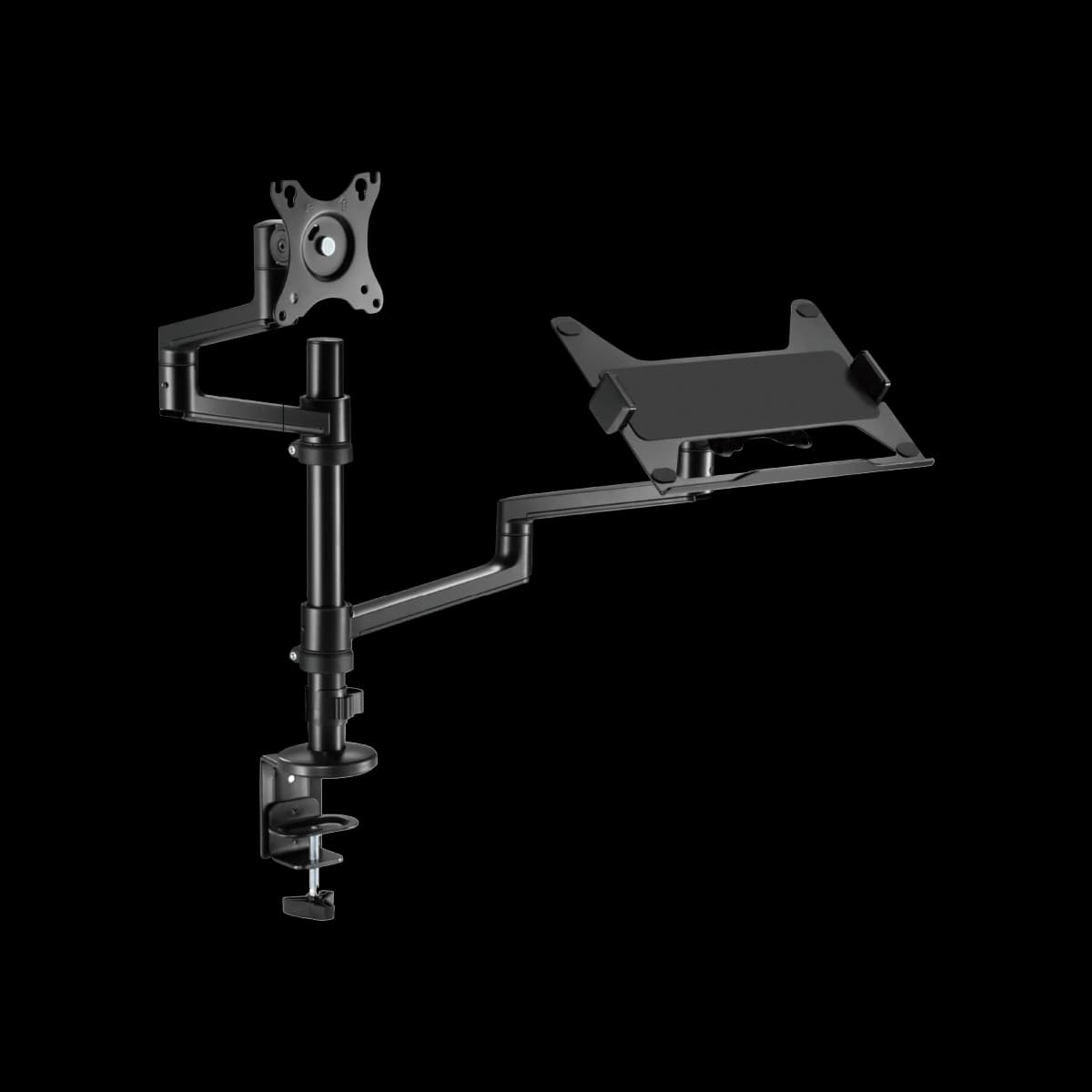 Navo® Control Dual Monitor Arm Model L Dimension
