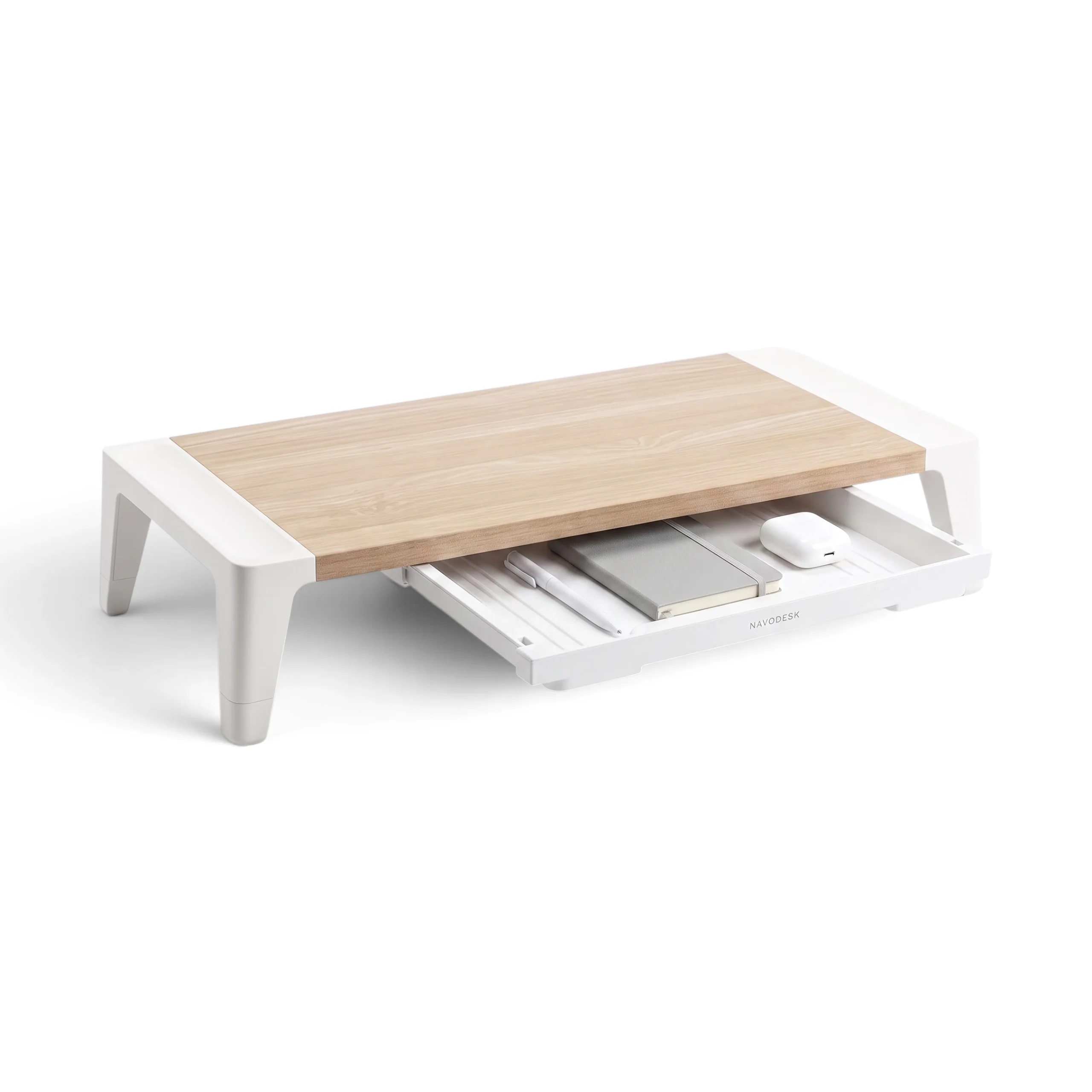 NavoDesk MonitorRiser WithDrawer 5
