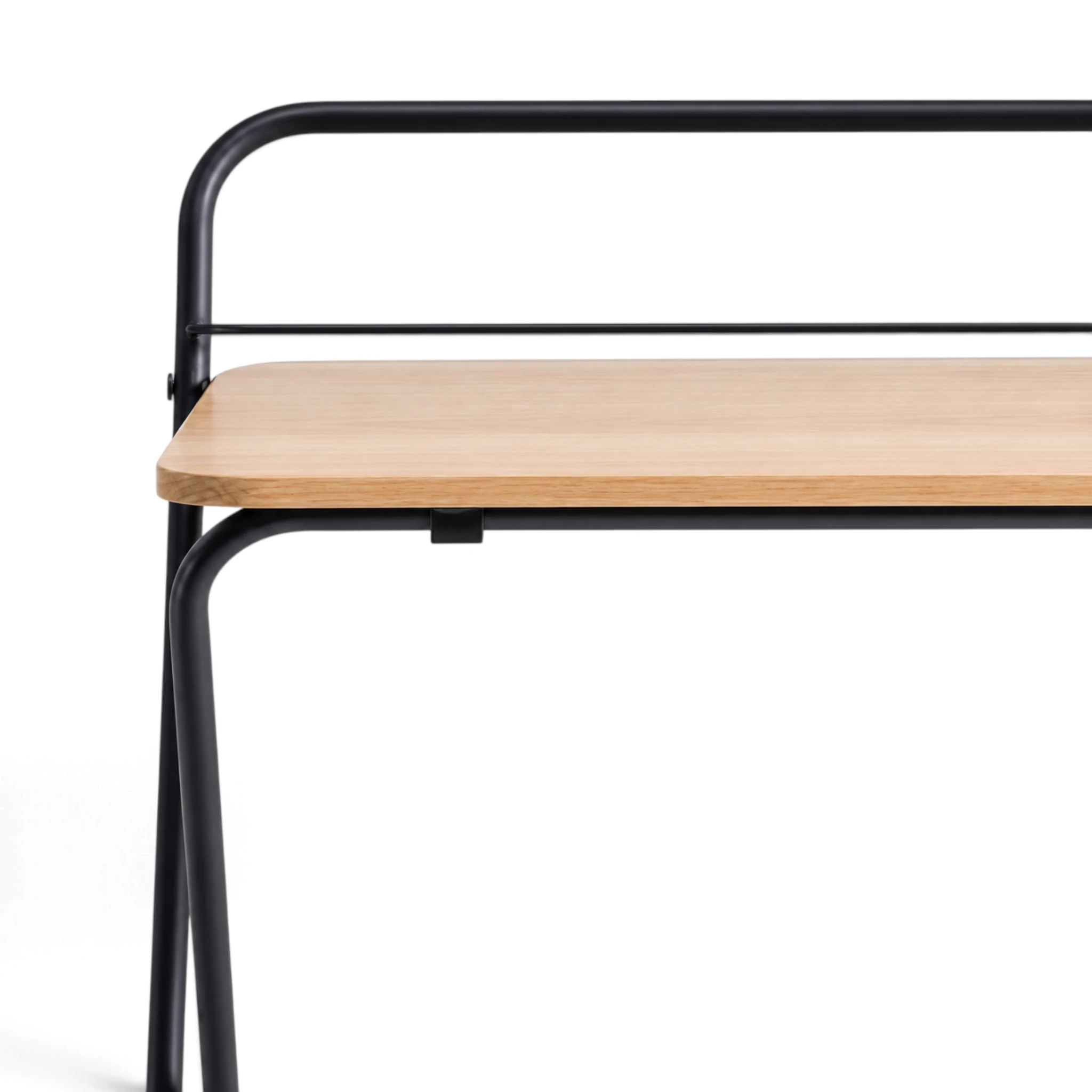 Navo® Folding Table Black Oak 1