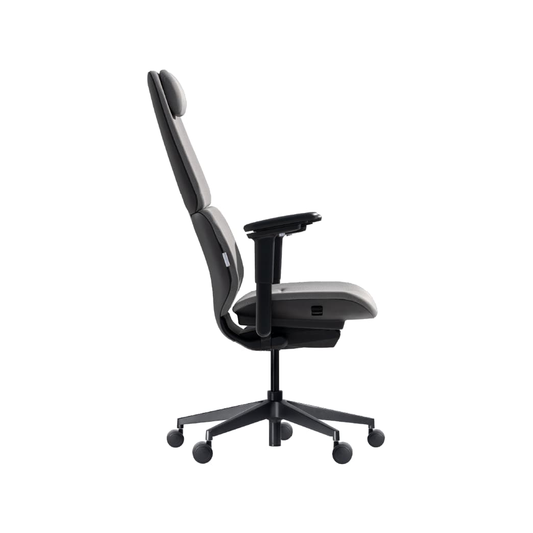 Atom Chair Grey Ergofabric High Back 1