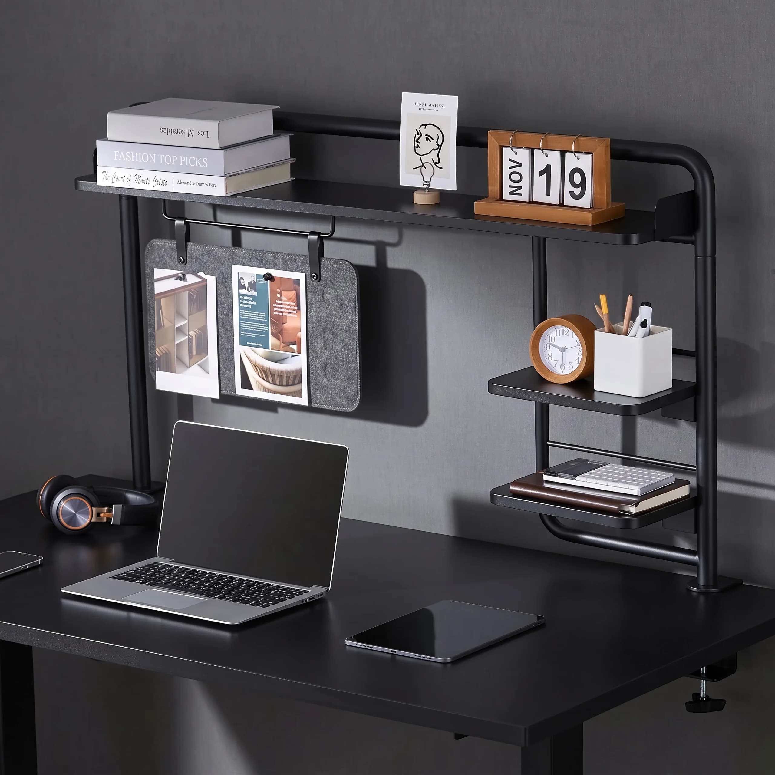 Navo® Universal Desk Clamp Black3