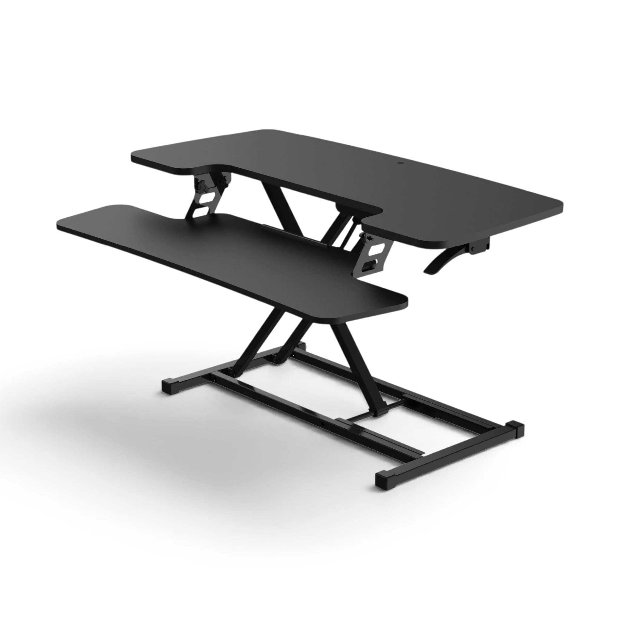standing desk converter model c black