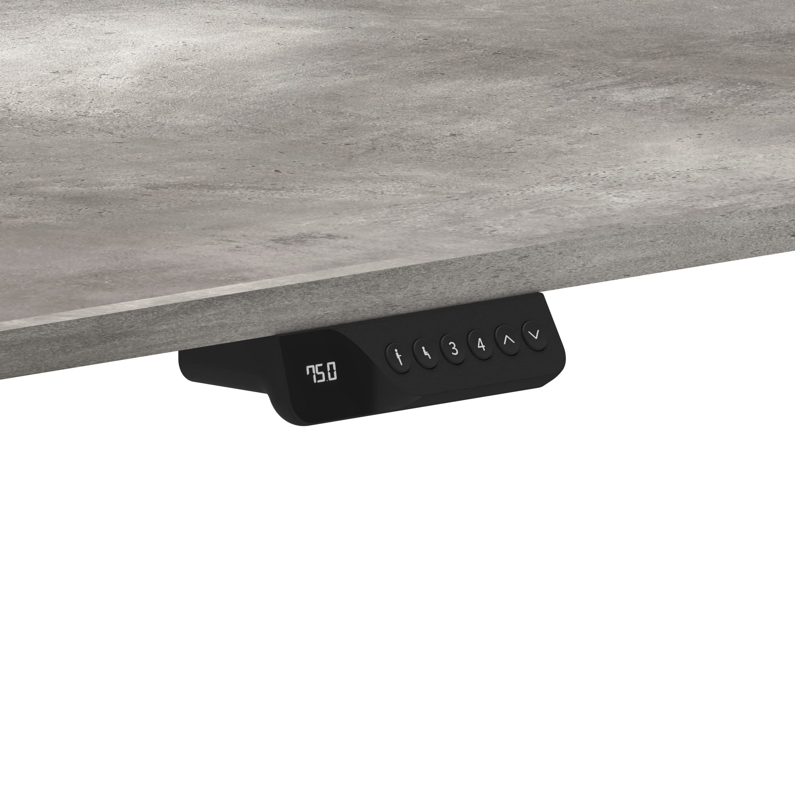 Navodesk® ECO Lunar Grey Top Black Leg 3