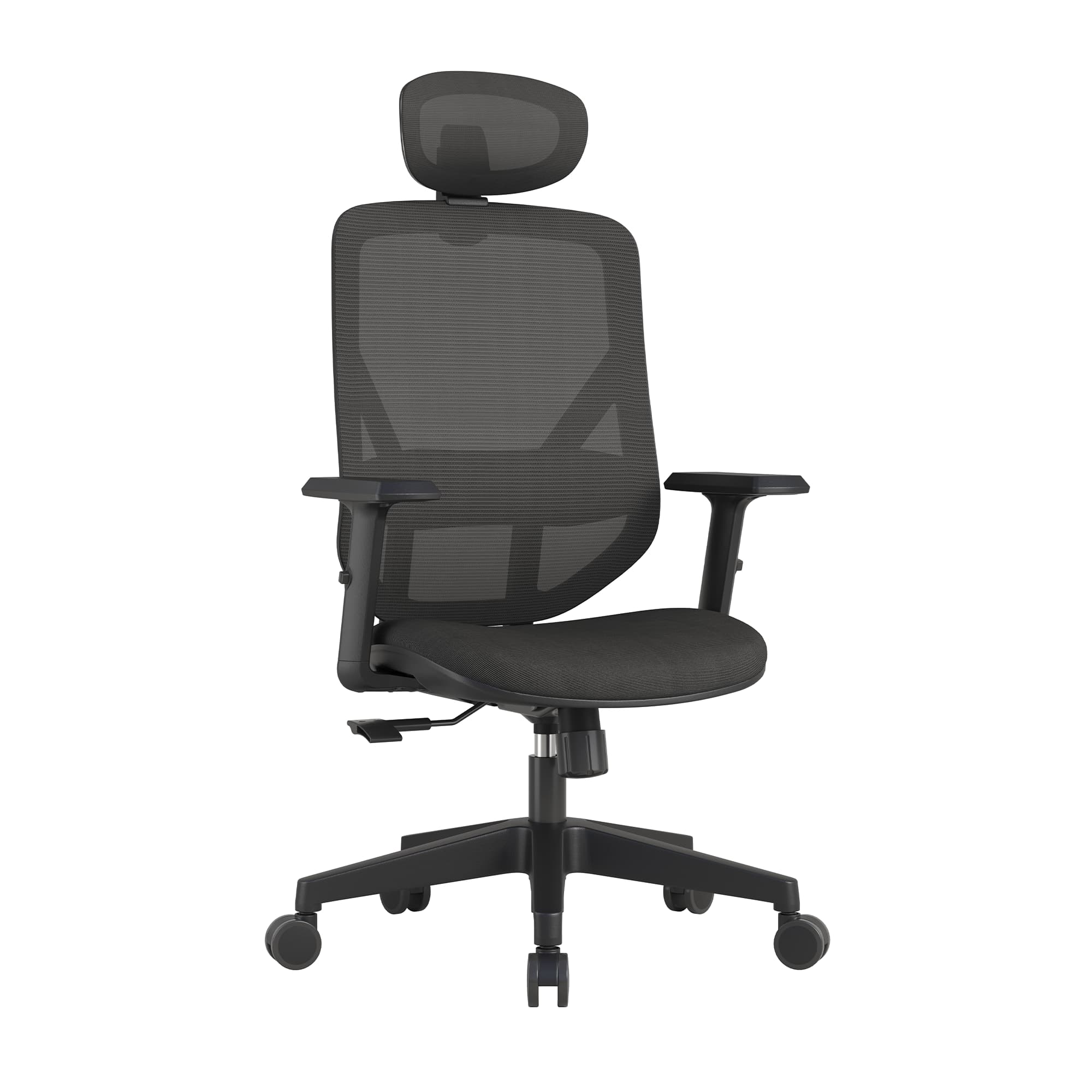 Ergocore Office Chair Black Headrest 1
