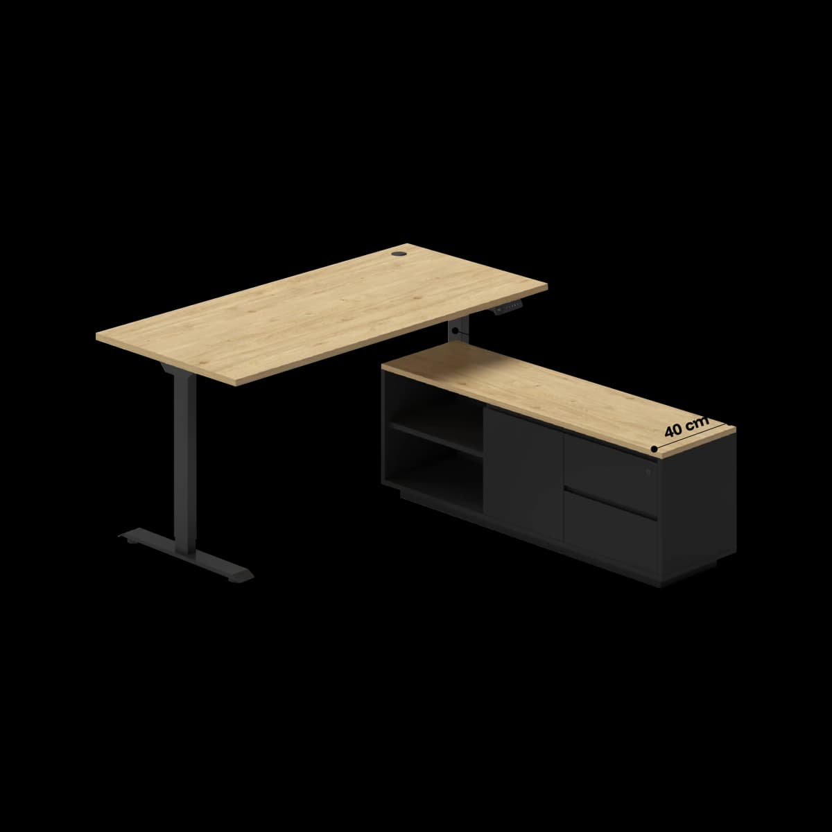 Navodesk®® Air Executive Standing DeskDIM