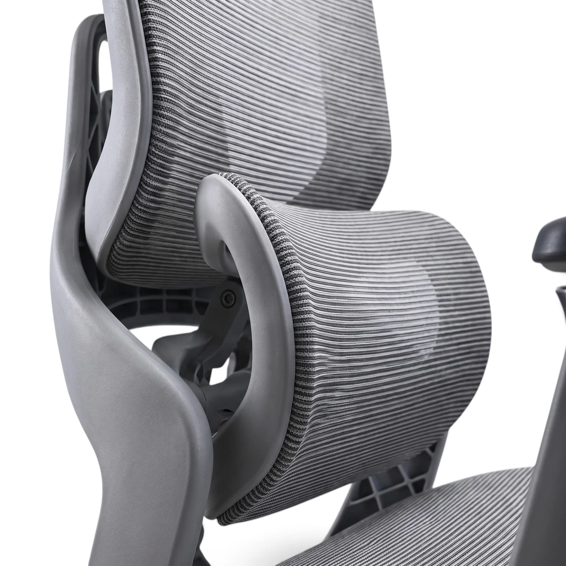 Navo® Ergomax Grey Lumbar support Highlight