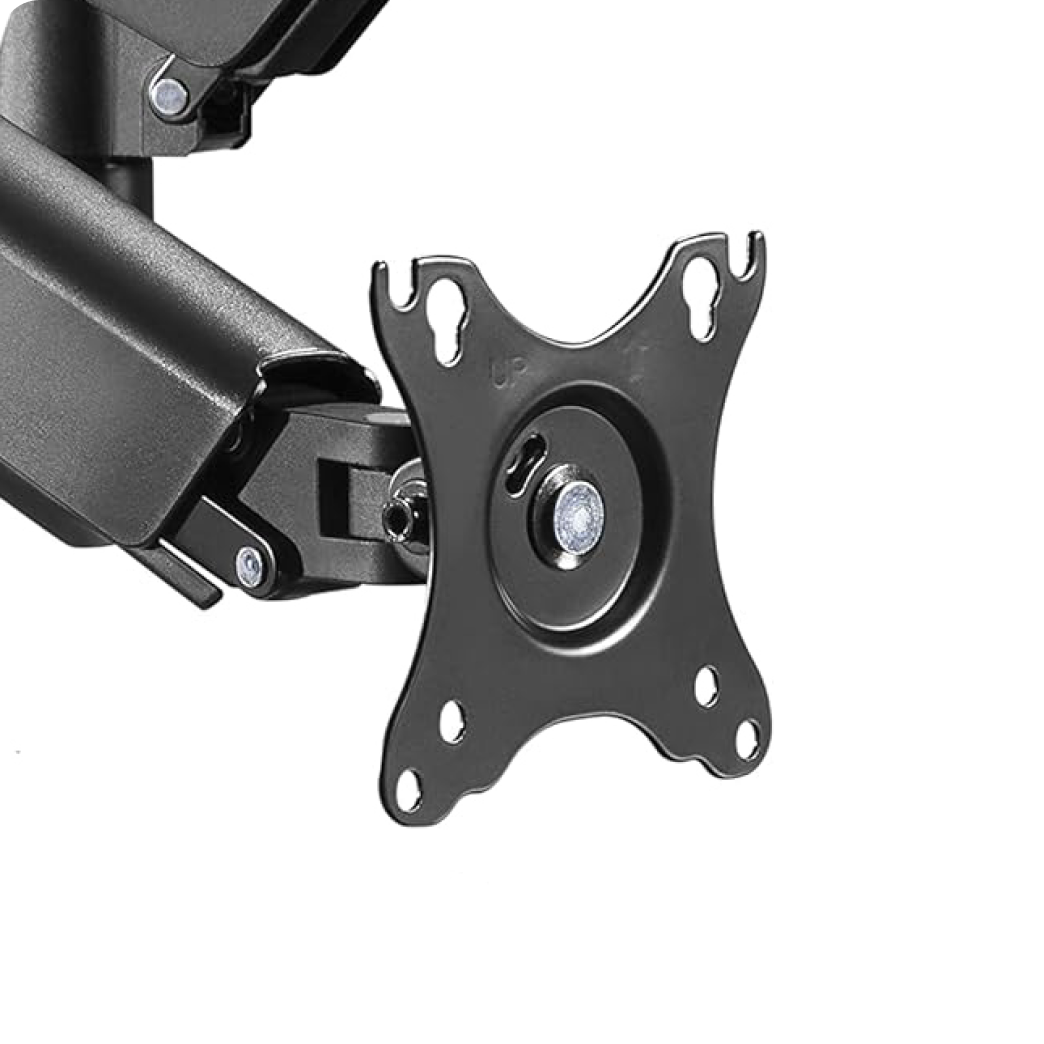 Dual Monitor Arm Model A Pro Black
