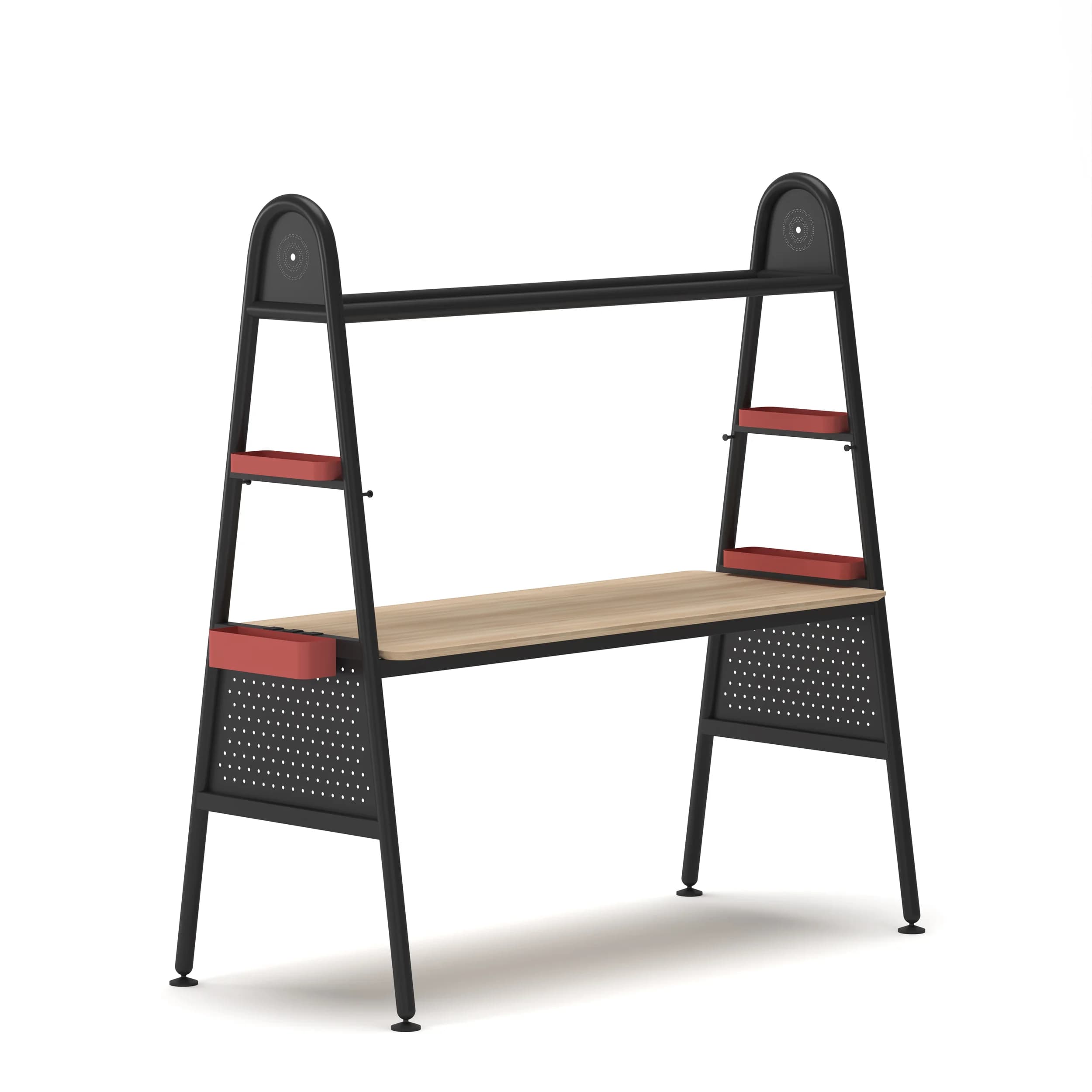 Collab High Table acces Red Black frame 2