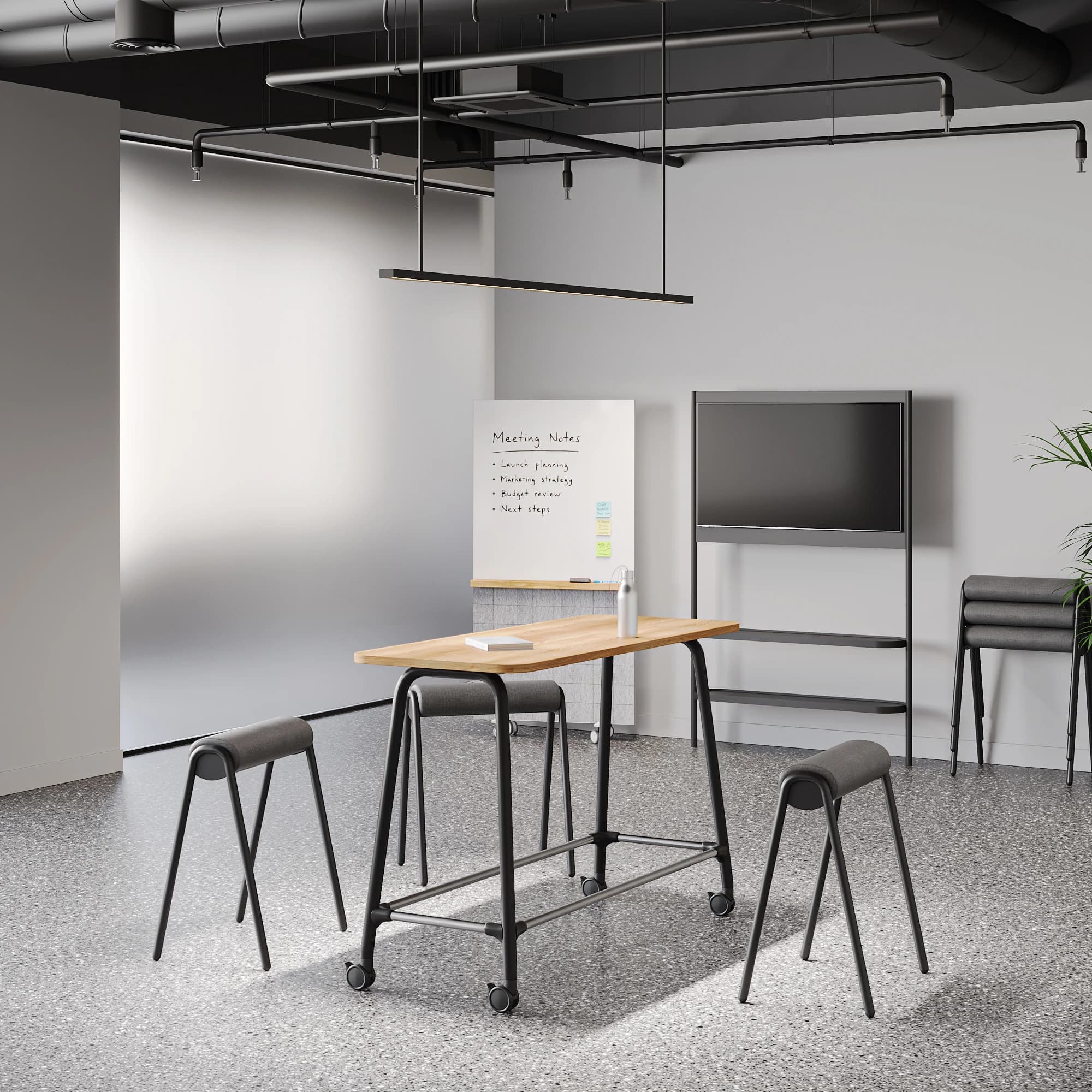 Loop High Table Top Oak 2