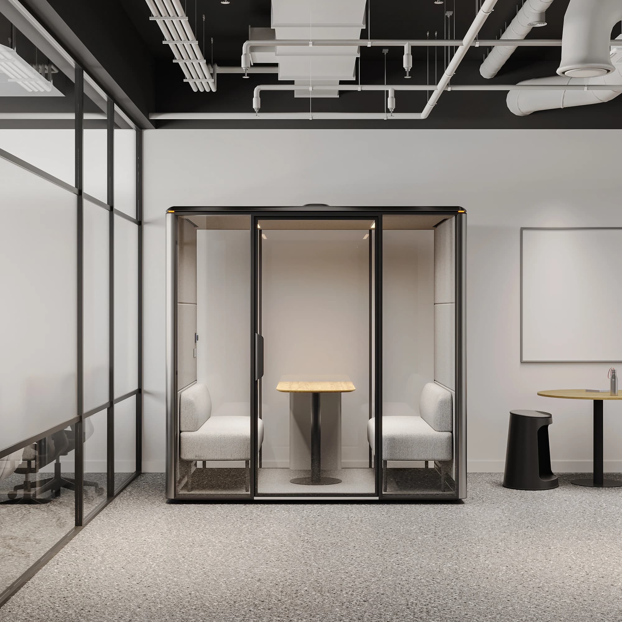 Navopod Vanta Quad Office Pod lifestyle