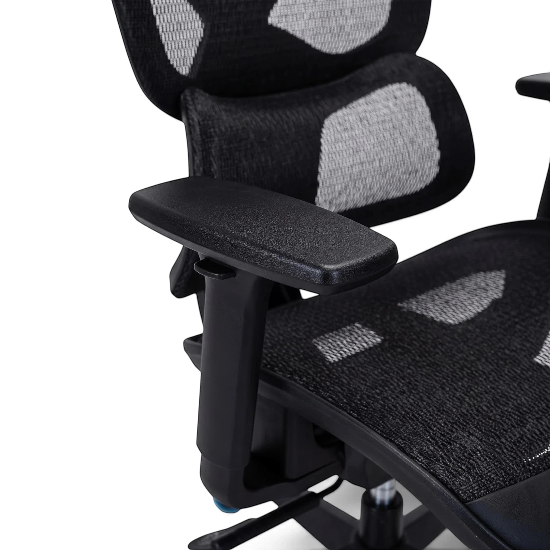 Navo® Apex Y Gaming Chair Black Caster Highlights 4