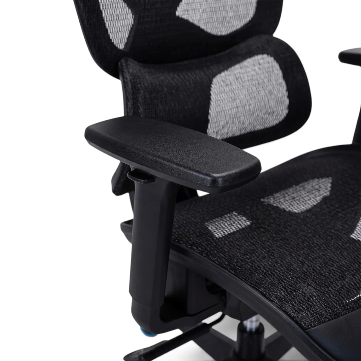 Navo® Apex Y Gaming Chair Black Caster Highlights 4
