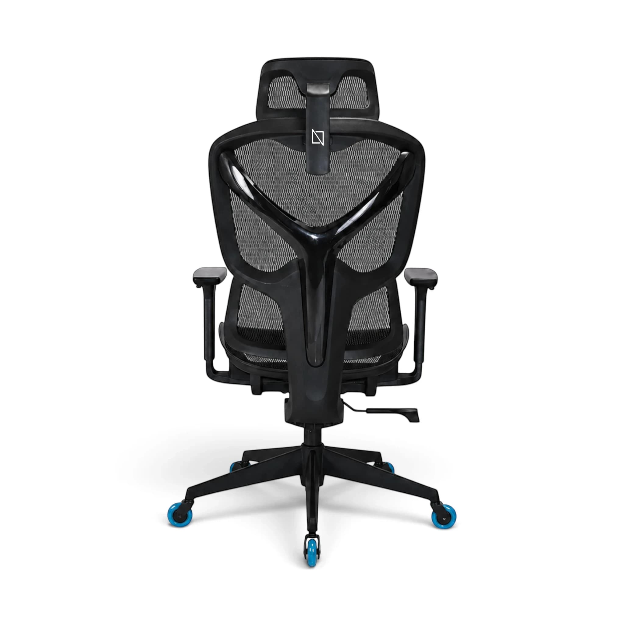 Navo® Apex Y Gaming Chair Blue Caster 4