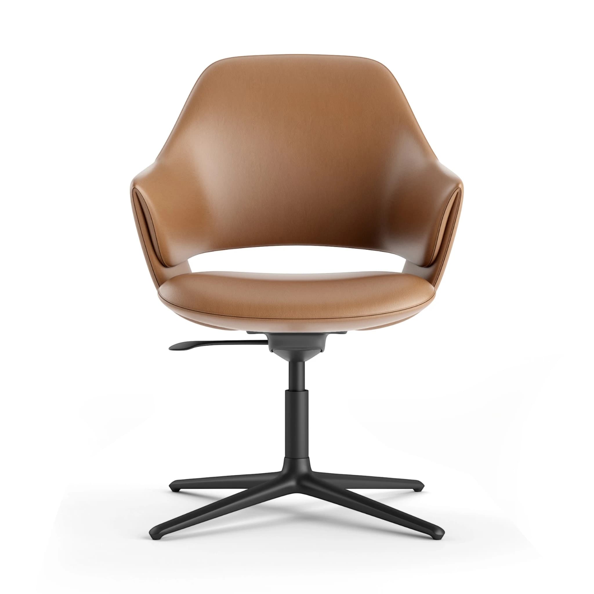 navo Dune Visitor Chair Black Frame 1