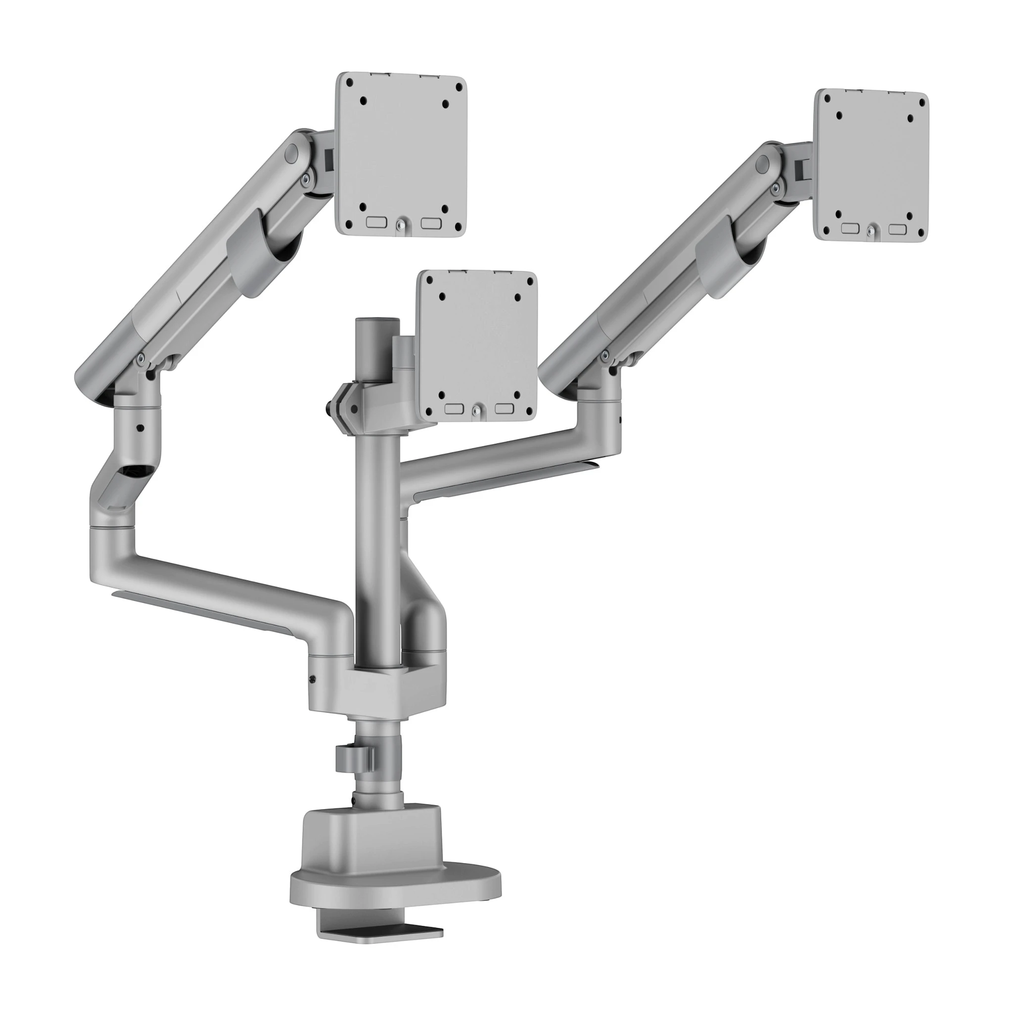 Navo® CTRL MonitorArm Model E Tri TitaniumSilver 6