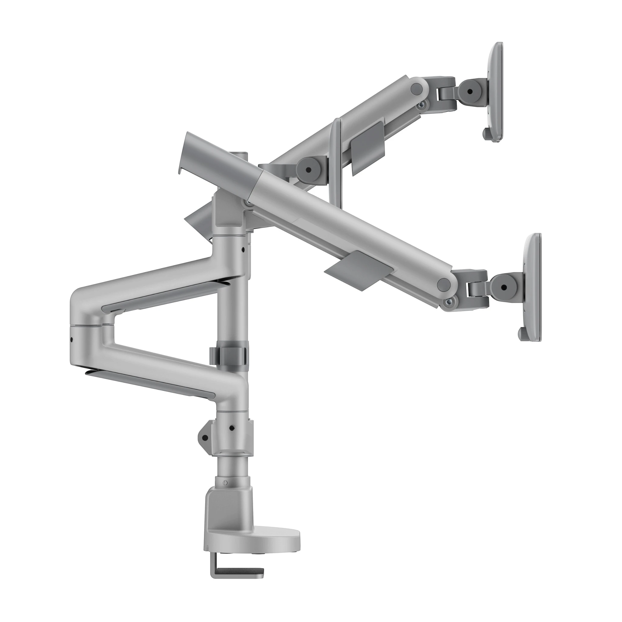 Navo® CTRL MonitorArm Model E Tri TitaniumSilver 8