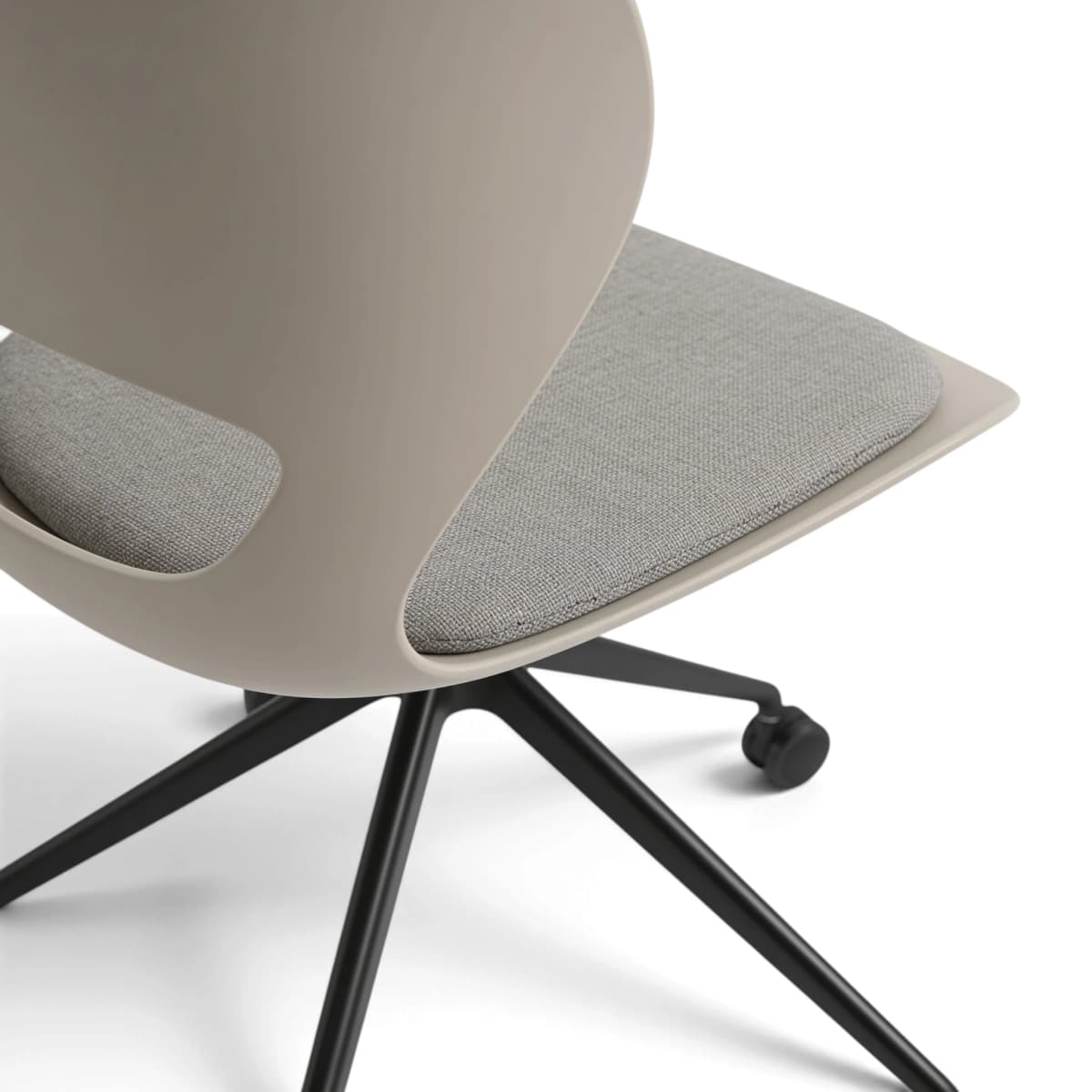 Navo® Vis Chair withCaster Beige Highlights 4