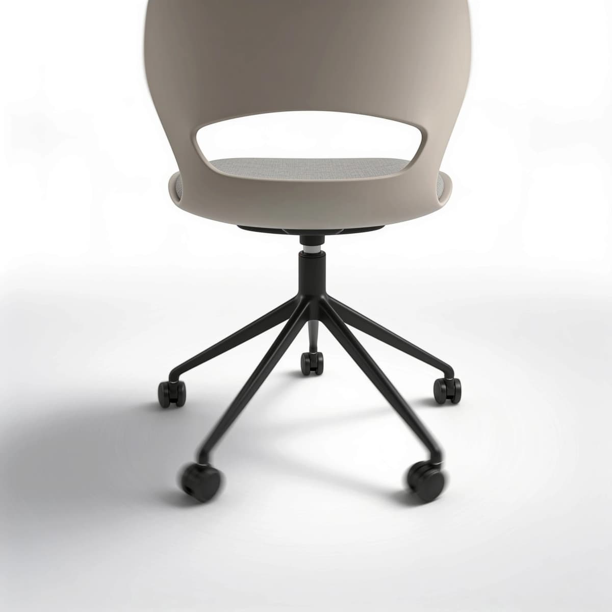 Navo® Vis Chair withCaster Beige Highlights 5