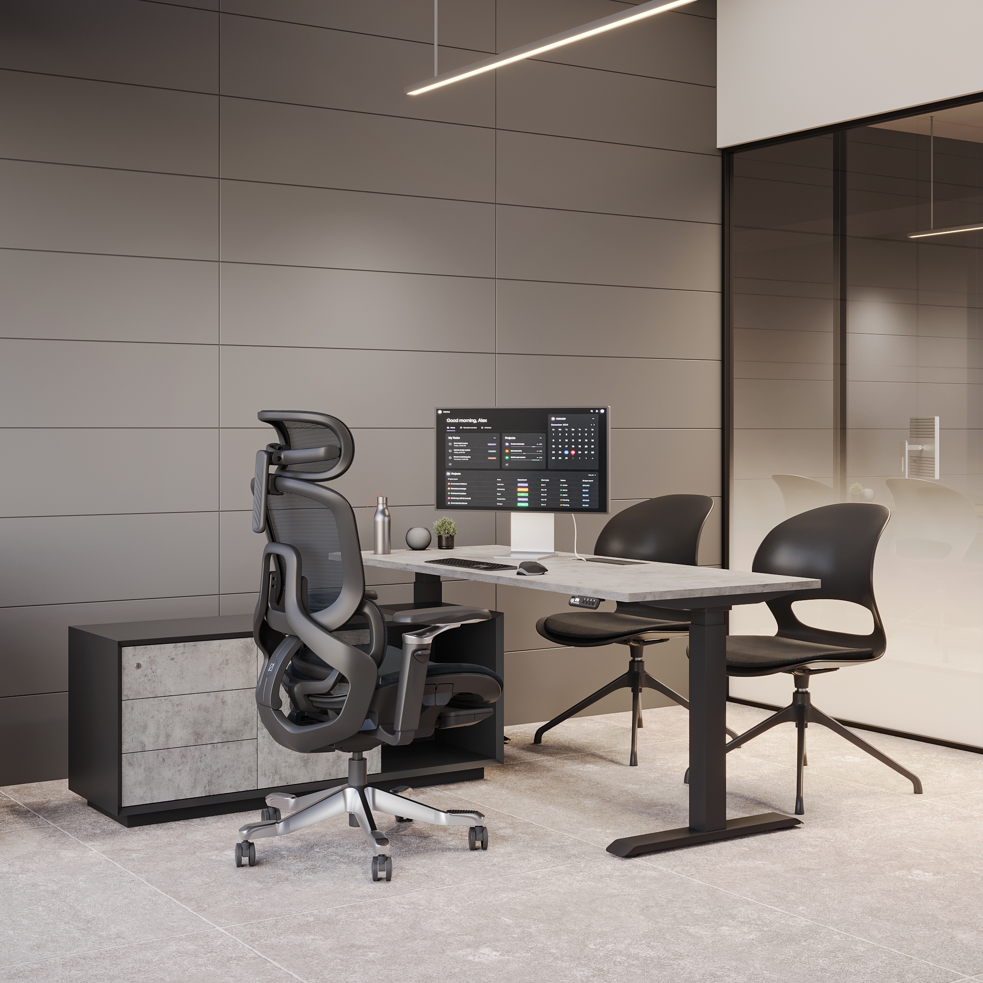 Navodesk®® Pro Executive Standing Desk Inspiration