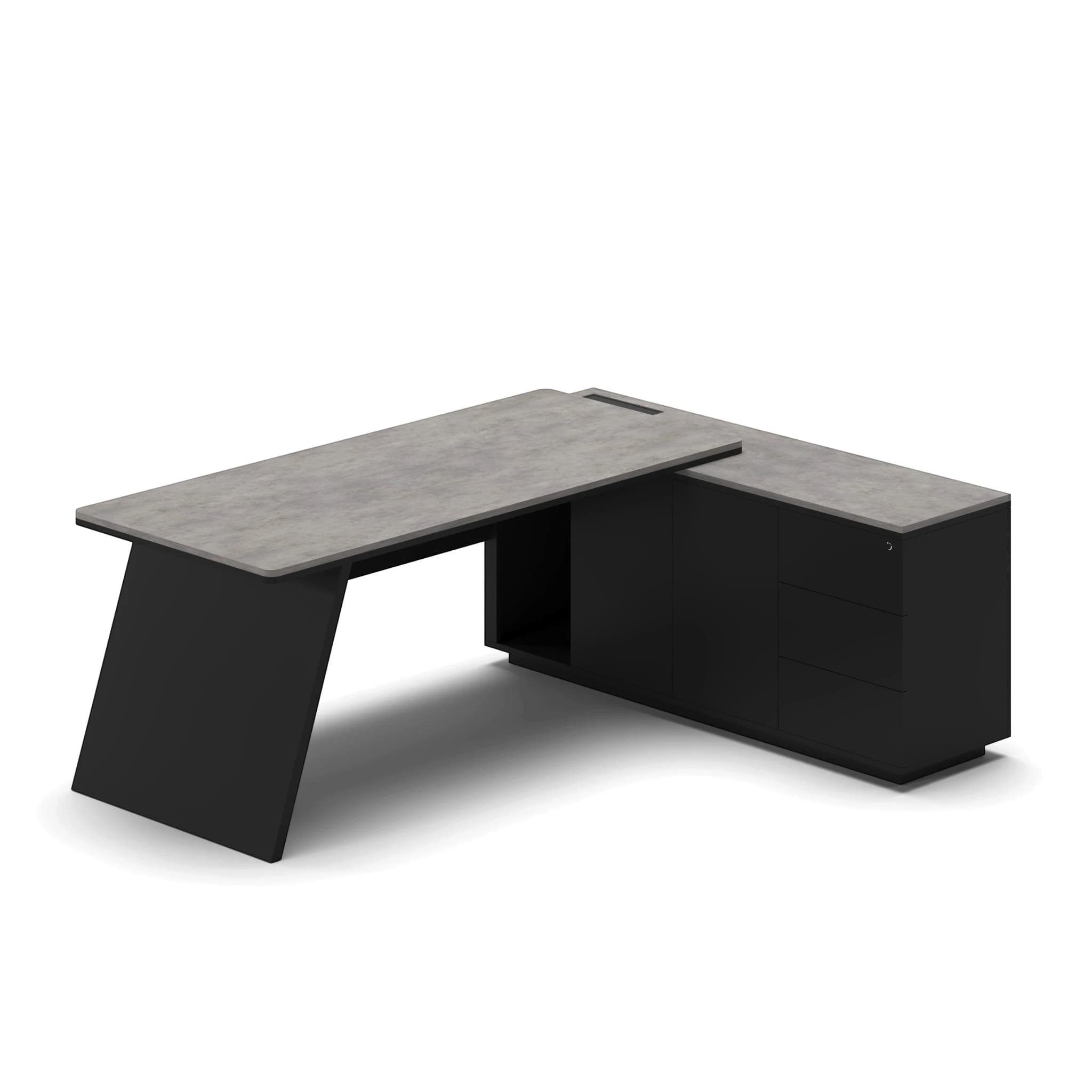Prism Executive Concrete Top Black Body 1