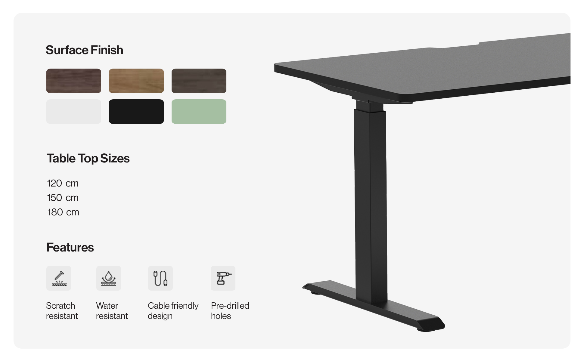 Adjustable Standing Desk | Height Adjustable Desk