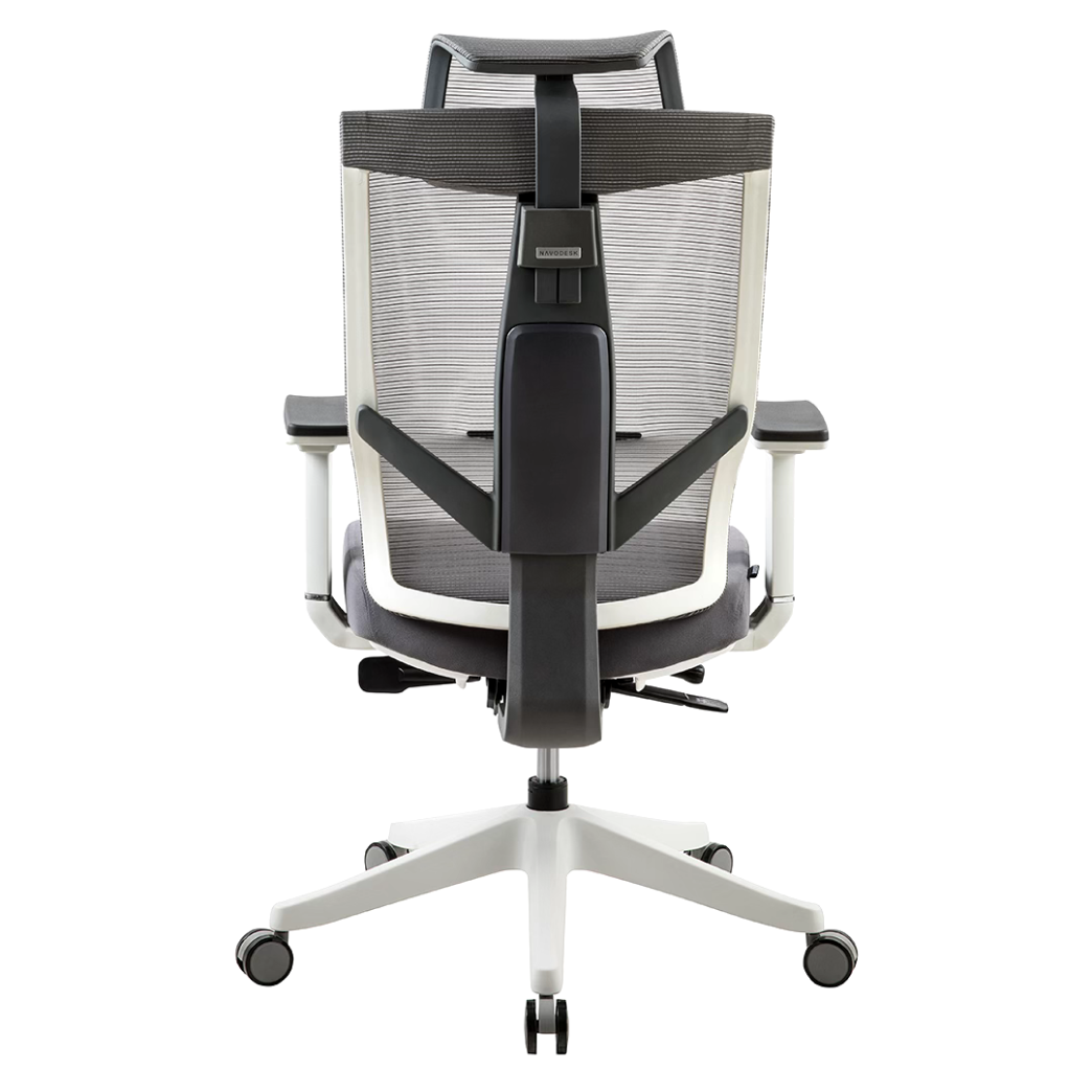 Aero Chair Ergonomic Design, Premium Office & Computer Chair with Multi-adjustable features by Navoergonomic(Pure Black)_ Buy Online at Best Price UAE